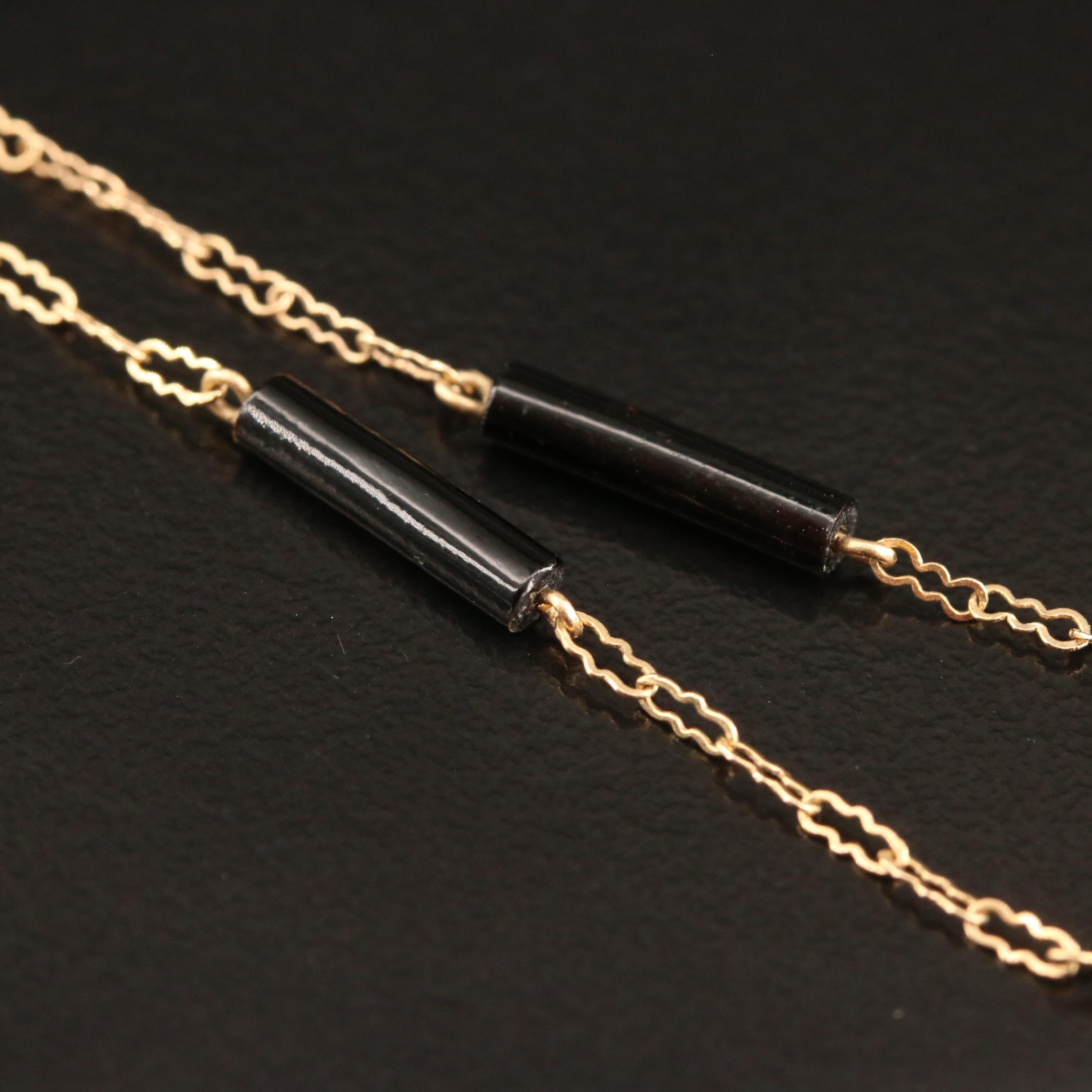 Bernard K Passman 14K and 18K Carved Coral Turtle Necklace