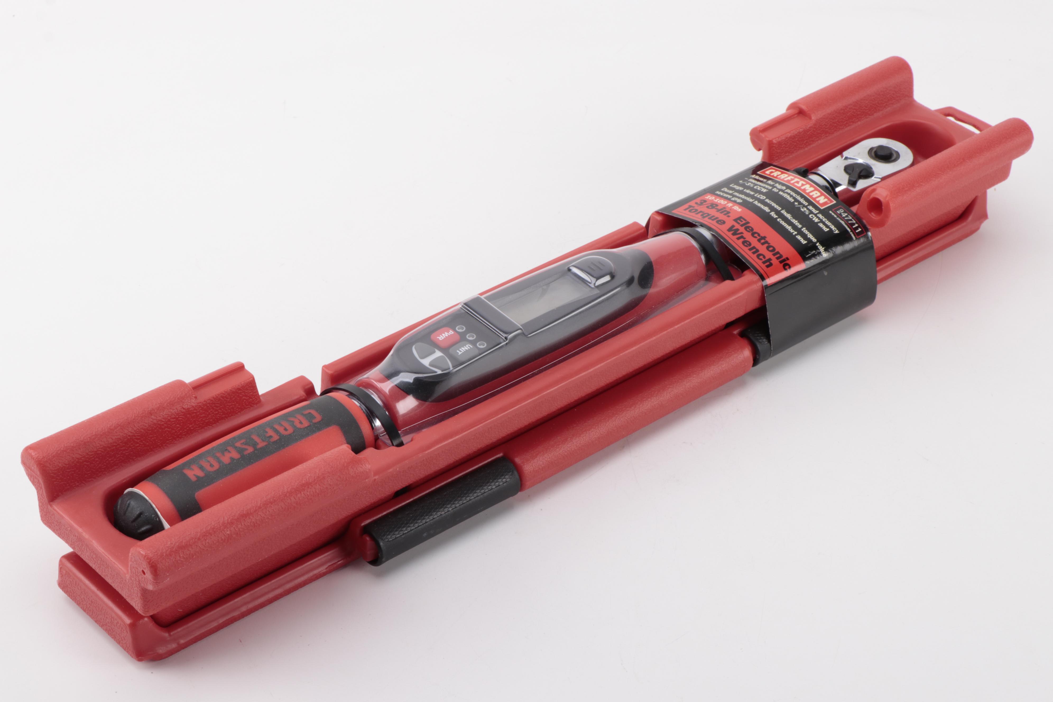 Stanley FatMax Toolbox and Craftsman Electronic Torque Wrench