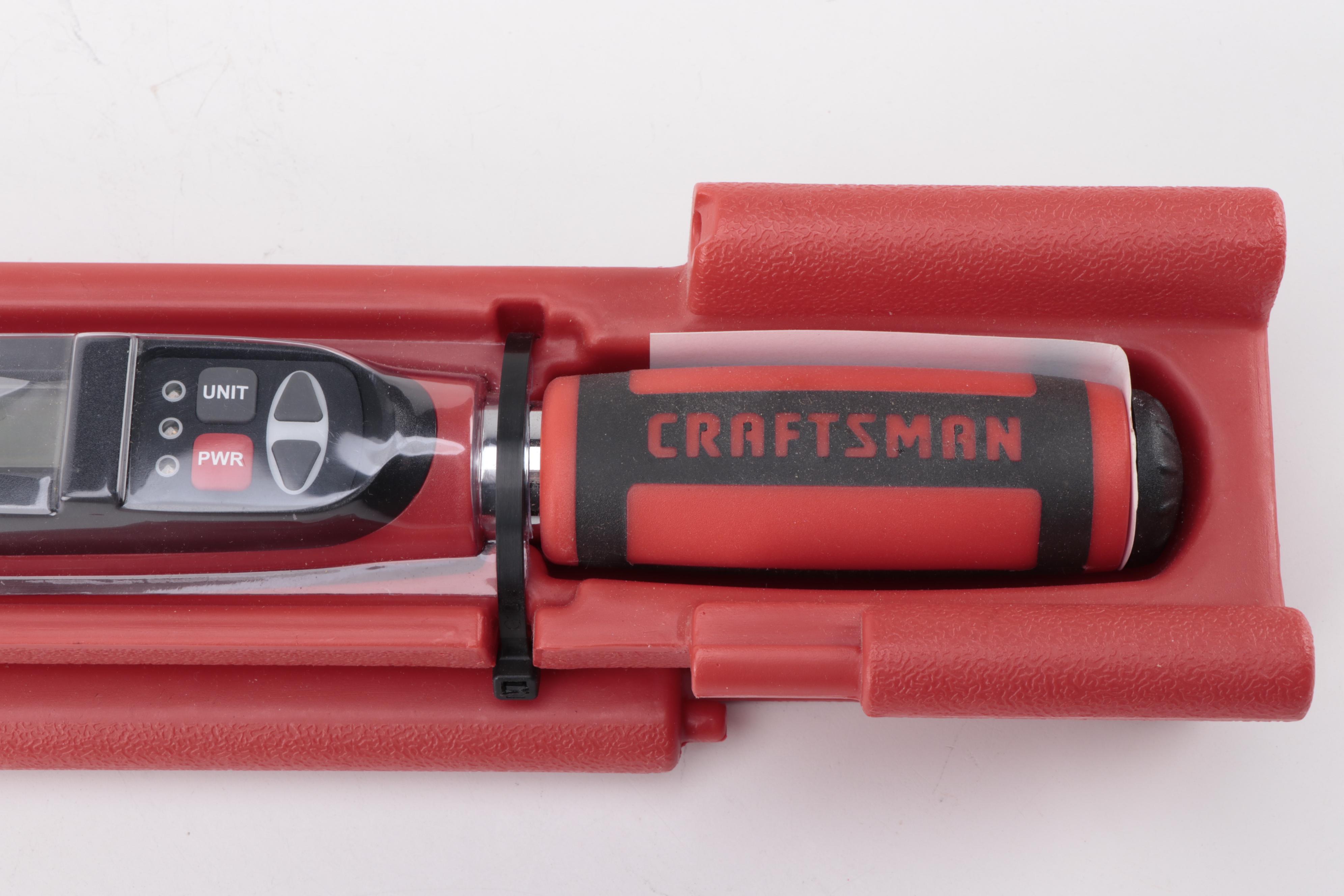 Stanley FatMax Toolbox and Craftsman Electronic Torque Wrench