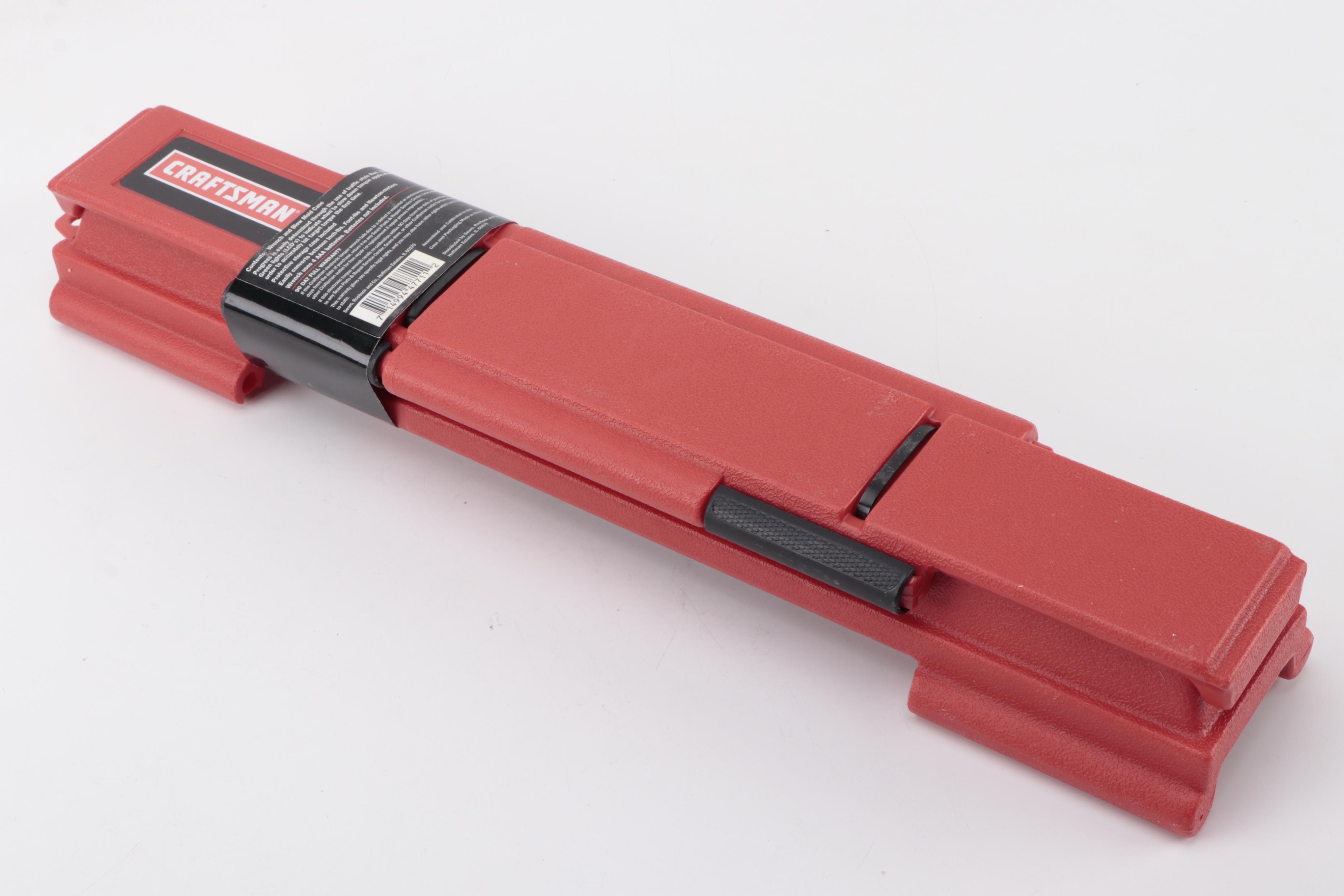 Stanley FatMax Toolbox and Craftsman Electronic Torque Wrench