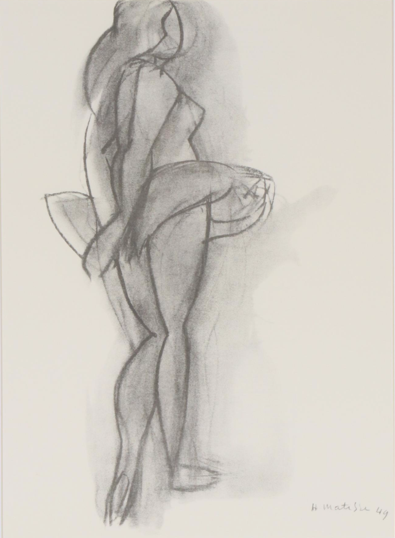 Halftone after Henri Matisse for "Derrière le Miroir," 1952