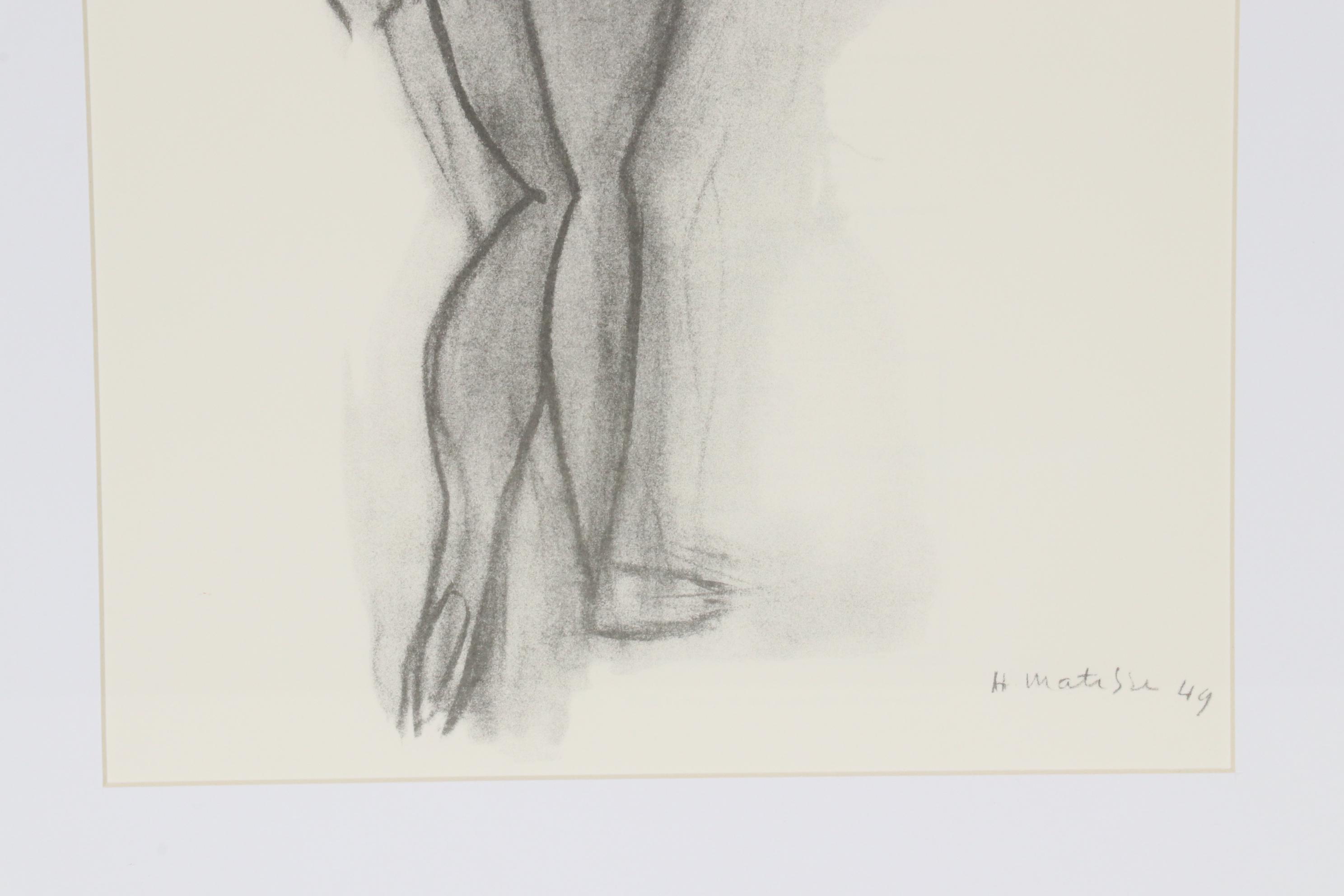 Halftone after Henri Matisse for "Derrière le Miroir," 1952