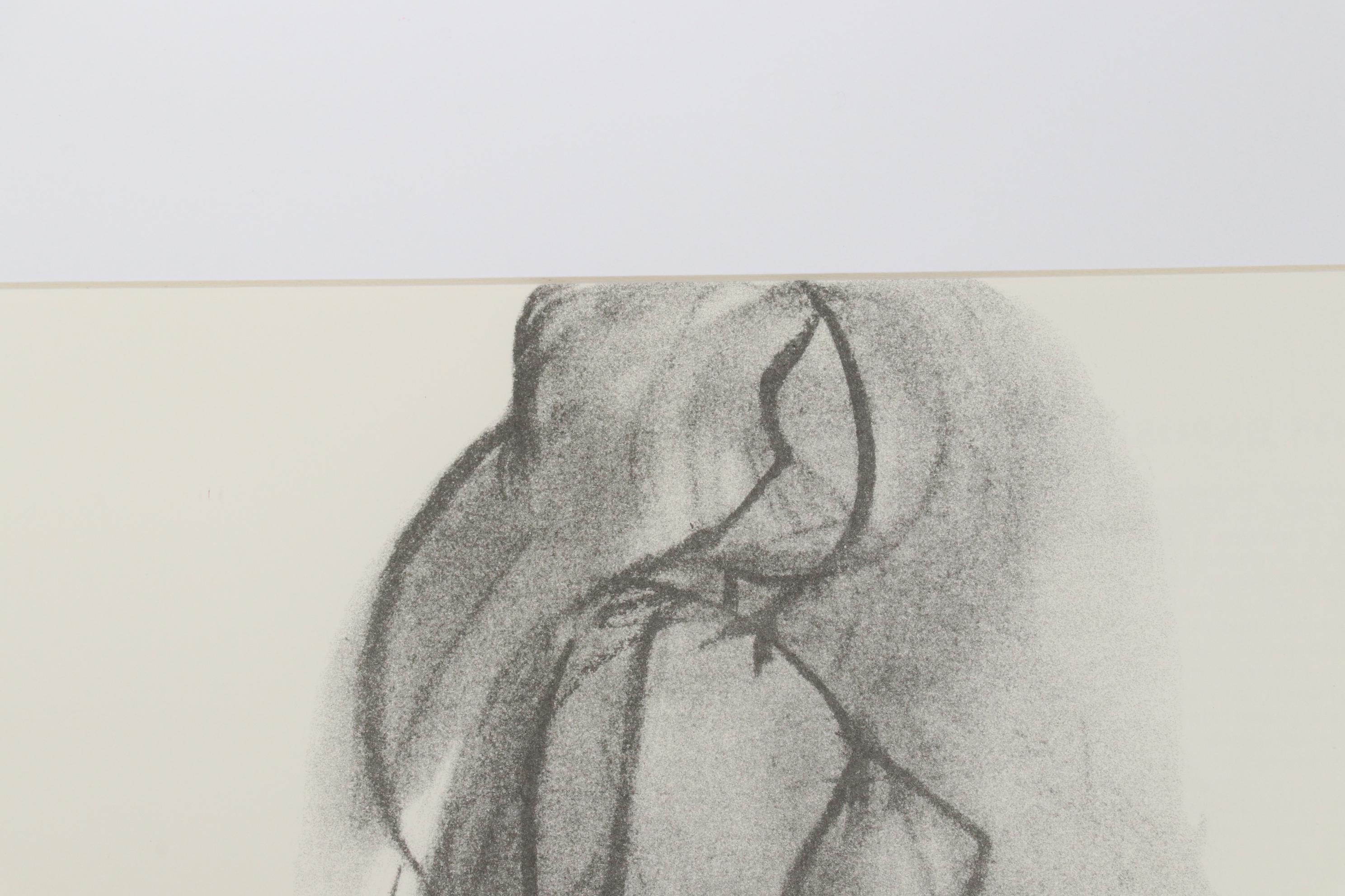 Halftone after Henri Matisse for "Derrière le Miroir," 1952