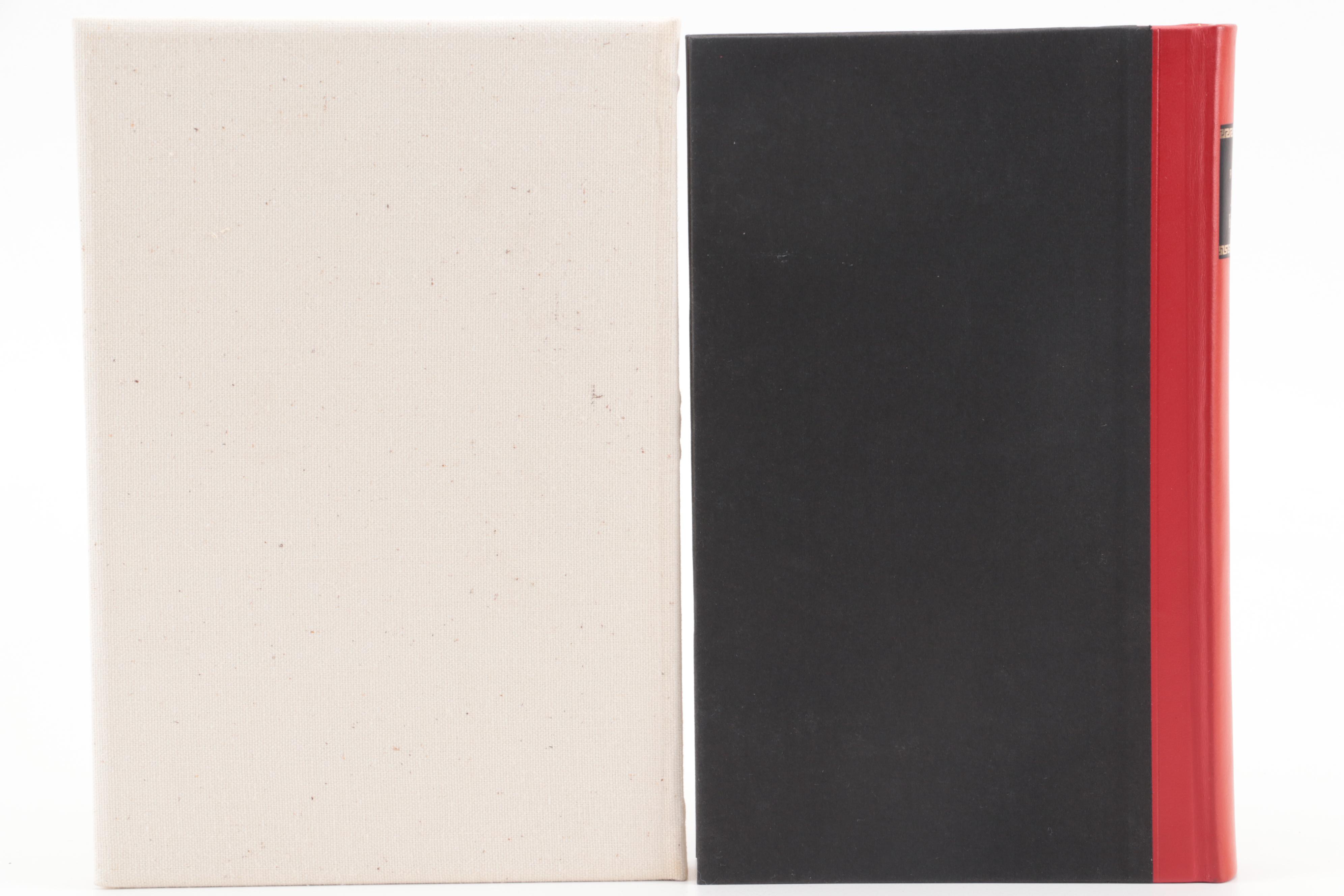 Artist Signed Limited Editions Club "Billy Budd" and "The Poems of John Keats"