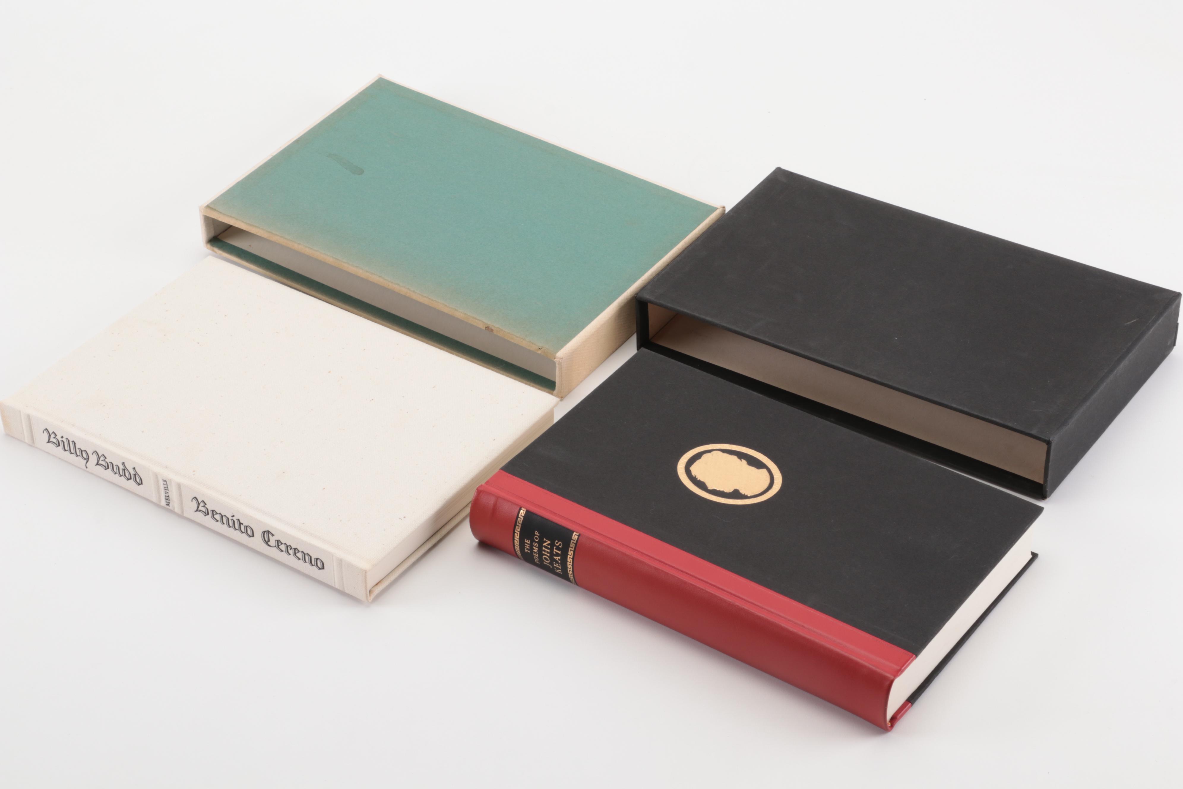 Artist Signed Limited Editions Club "Billy Budd" and "The Poems of John Keats"