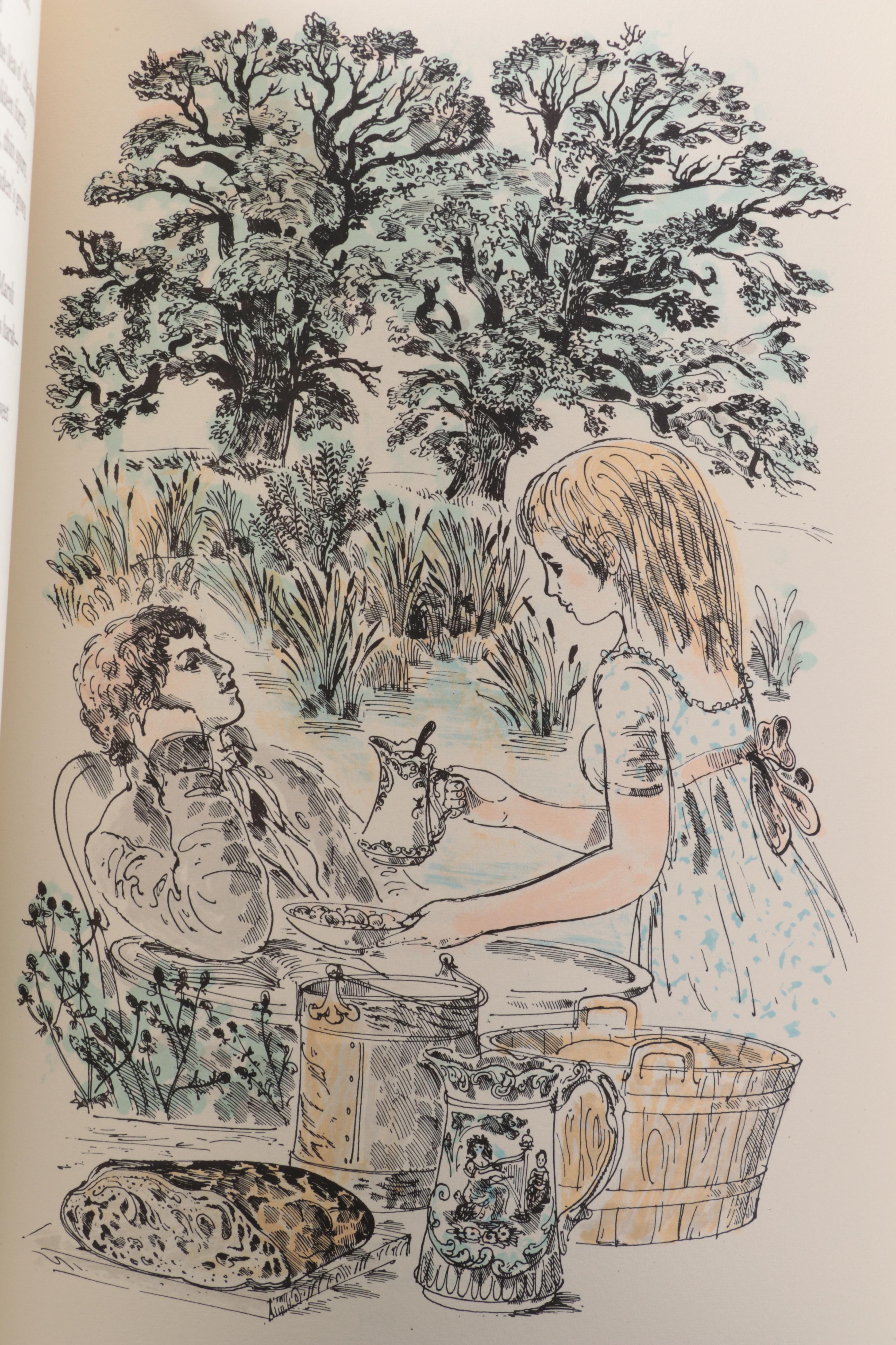 Artist Signed Limited Editions Club "Billy Budd" and "The Poems of John Keats"