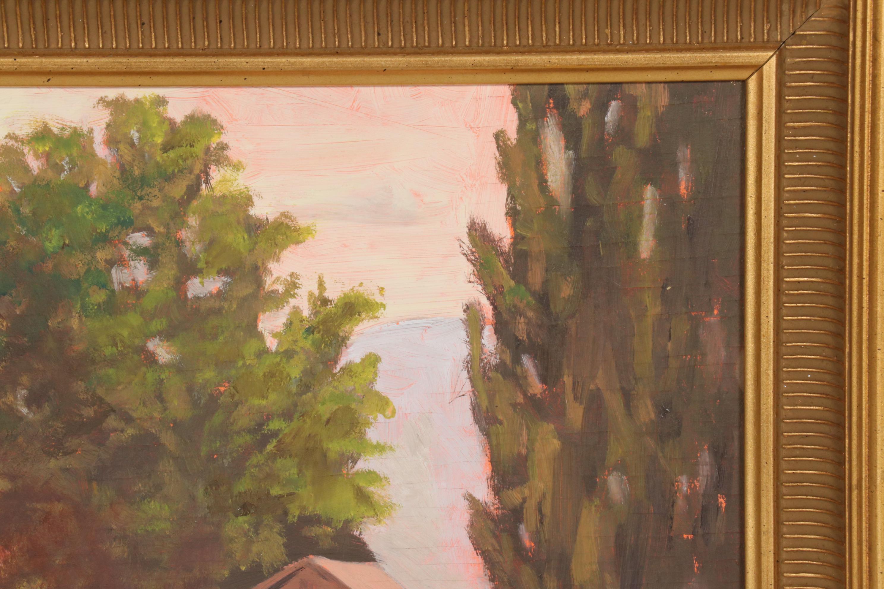 Kenny Olson Oil Painting "Down Home," 21st Century