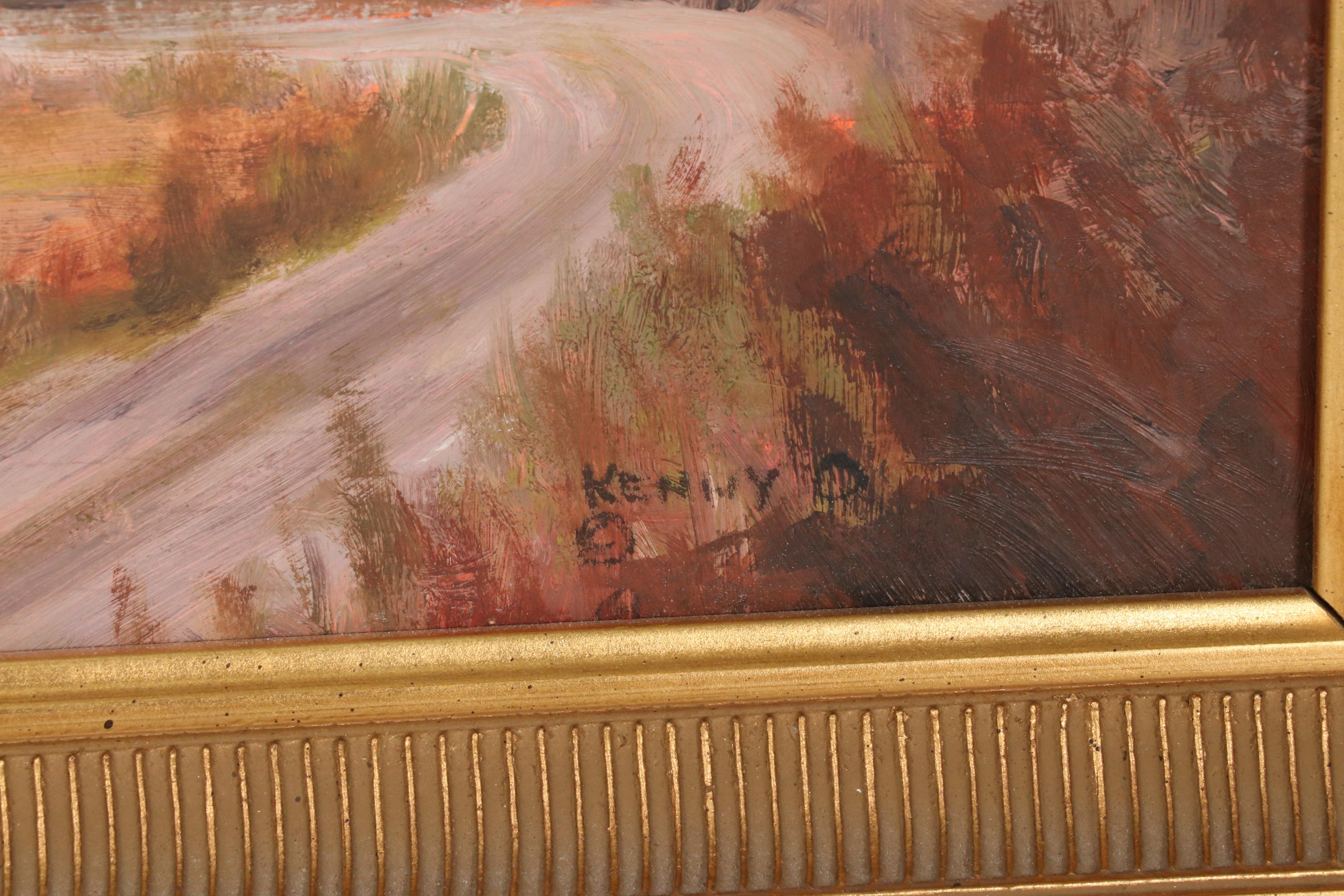 Kenny Olson Oil Painting "Down Home," 21st Century