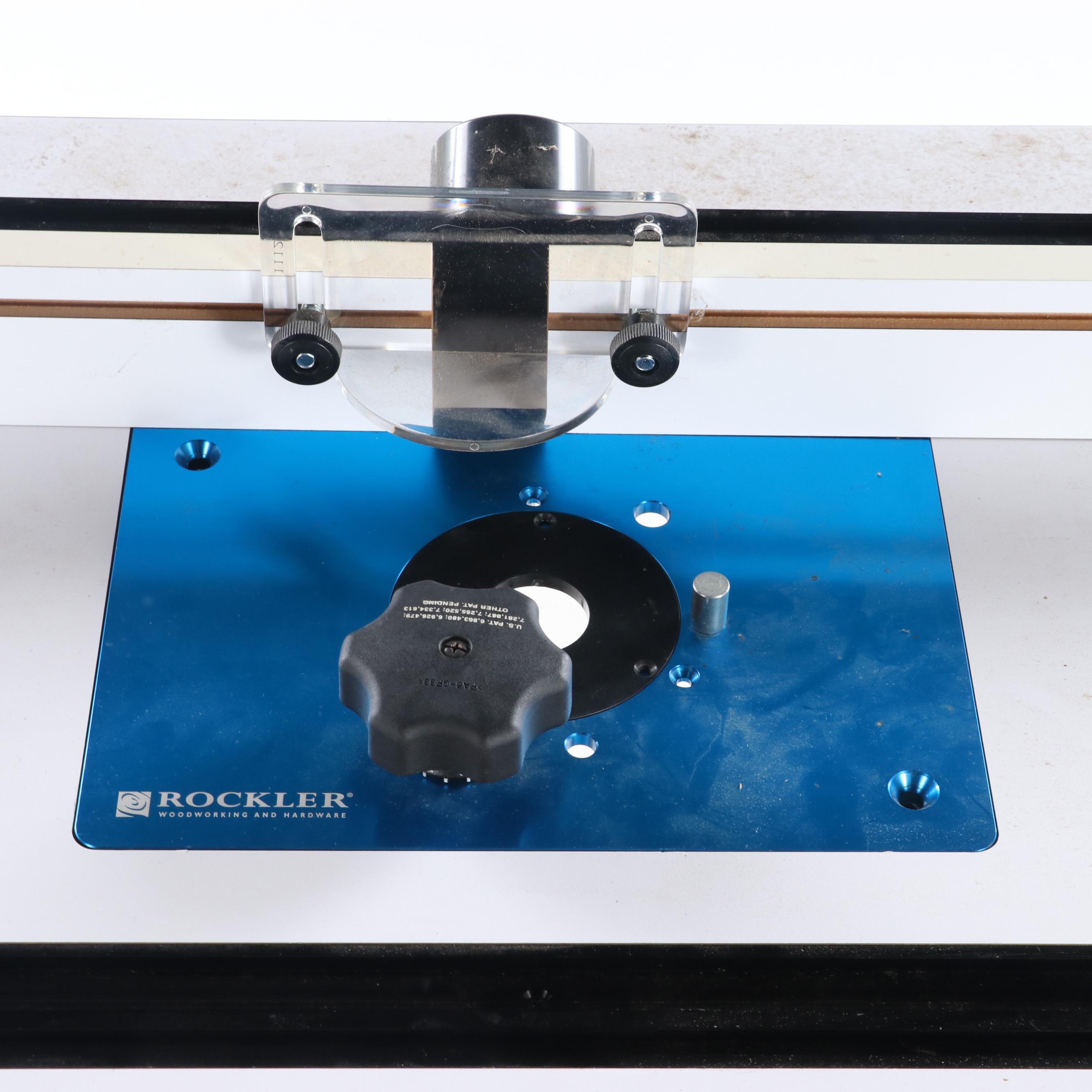 Porter Cable 890 Series Corded Electric Router with Rockler Work Table