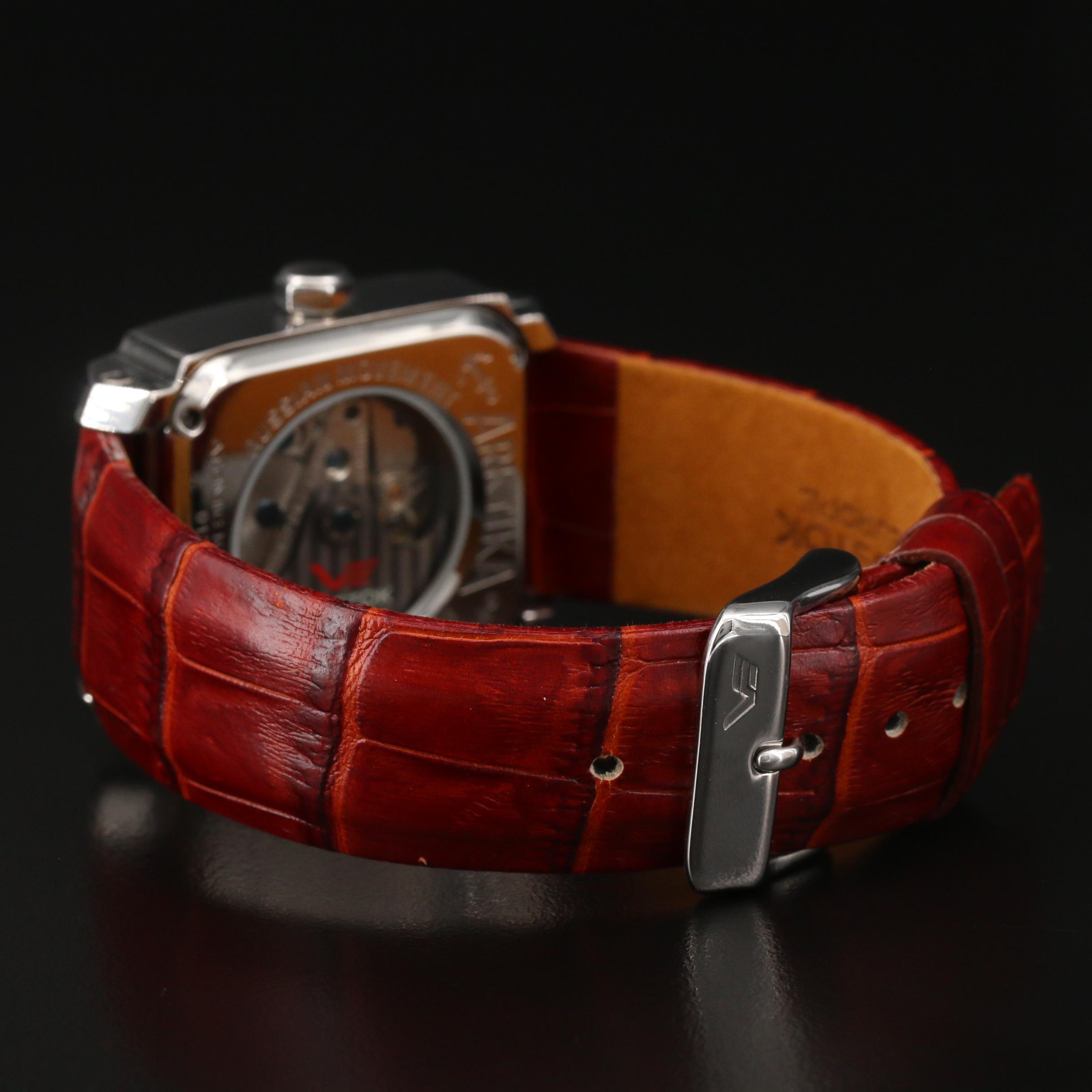 Vostok Europe Arktika Atomic Ice Maker Stainless Steel Automatic Watch