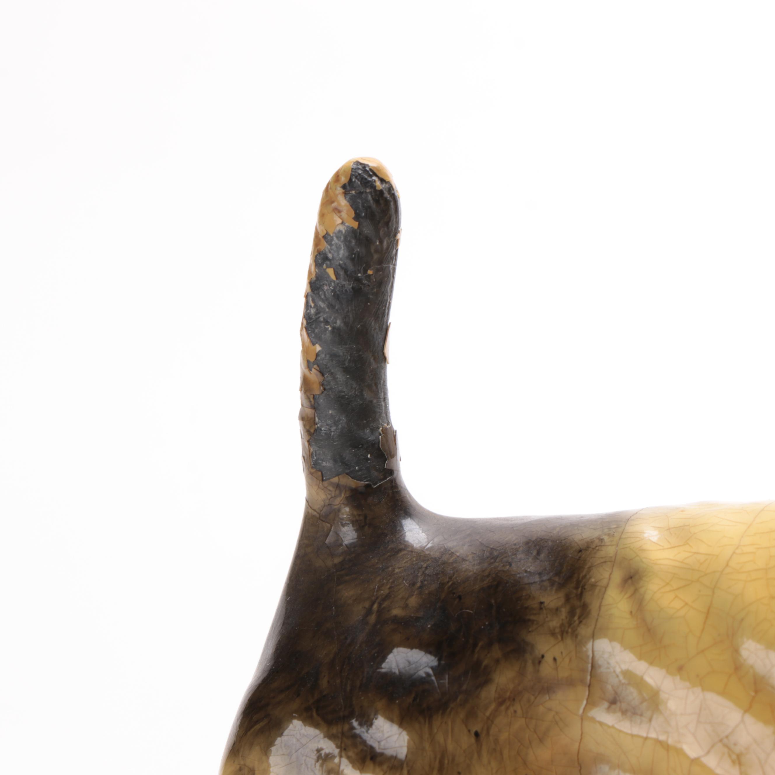 The Mortens Studio Ceramic Dog Figurines, Mid-20th Century