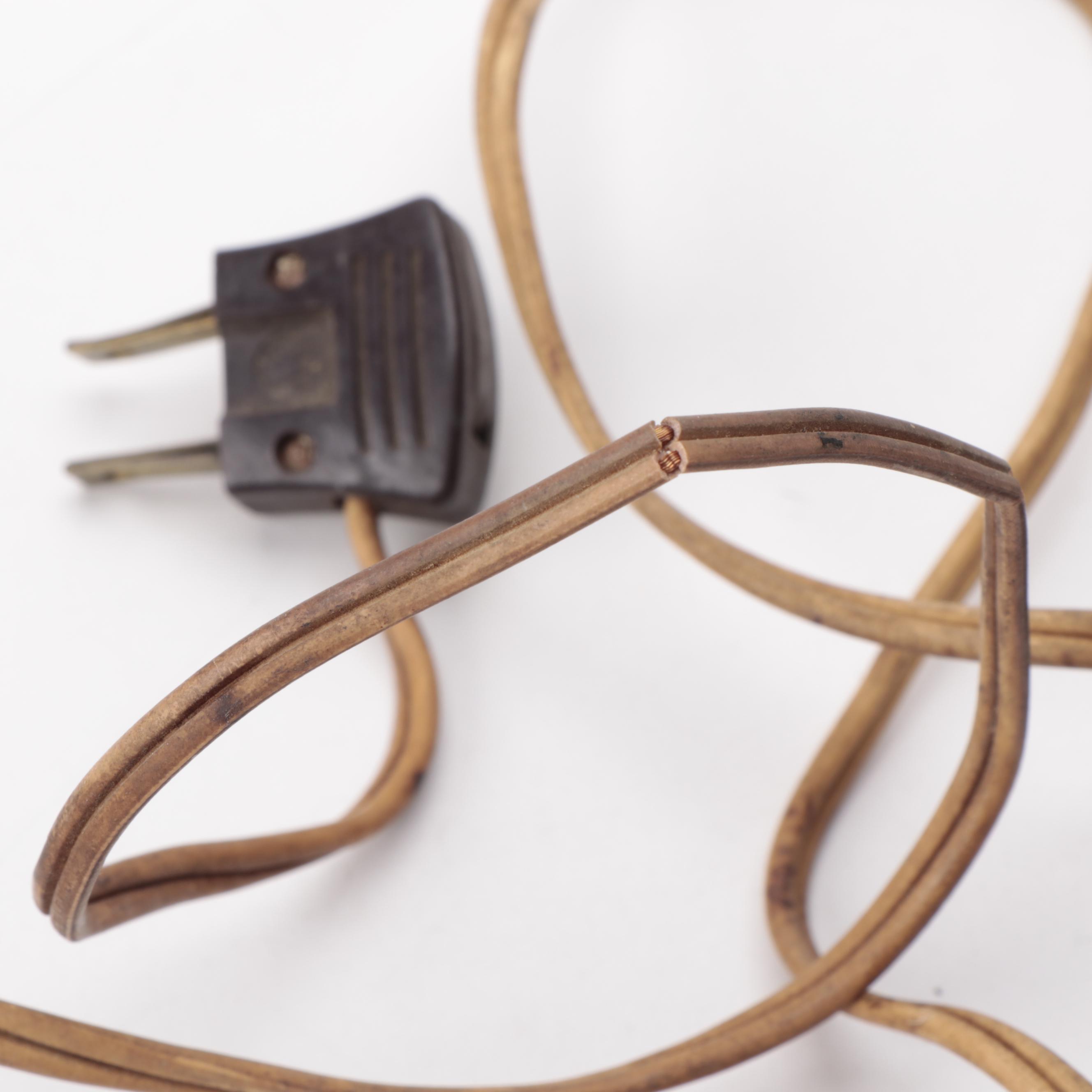 Miller Lamp Company Slag Glass Pattern No. 232 Table Lamp, Early 20th C