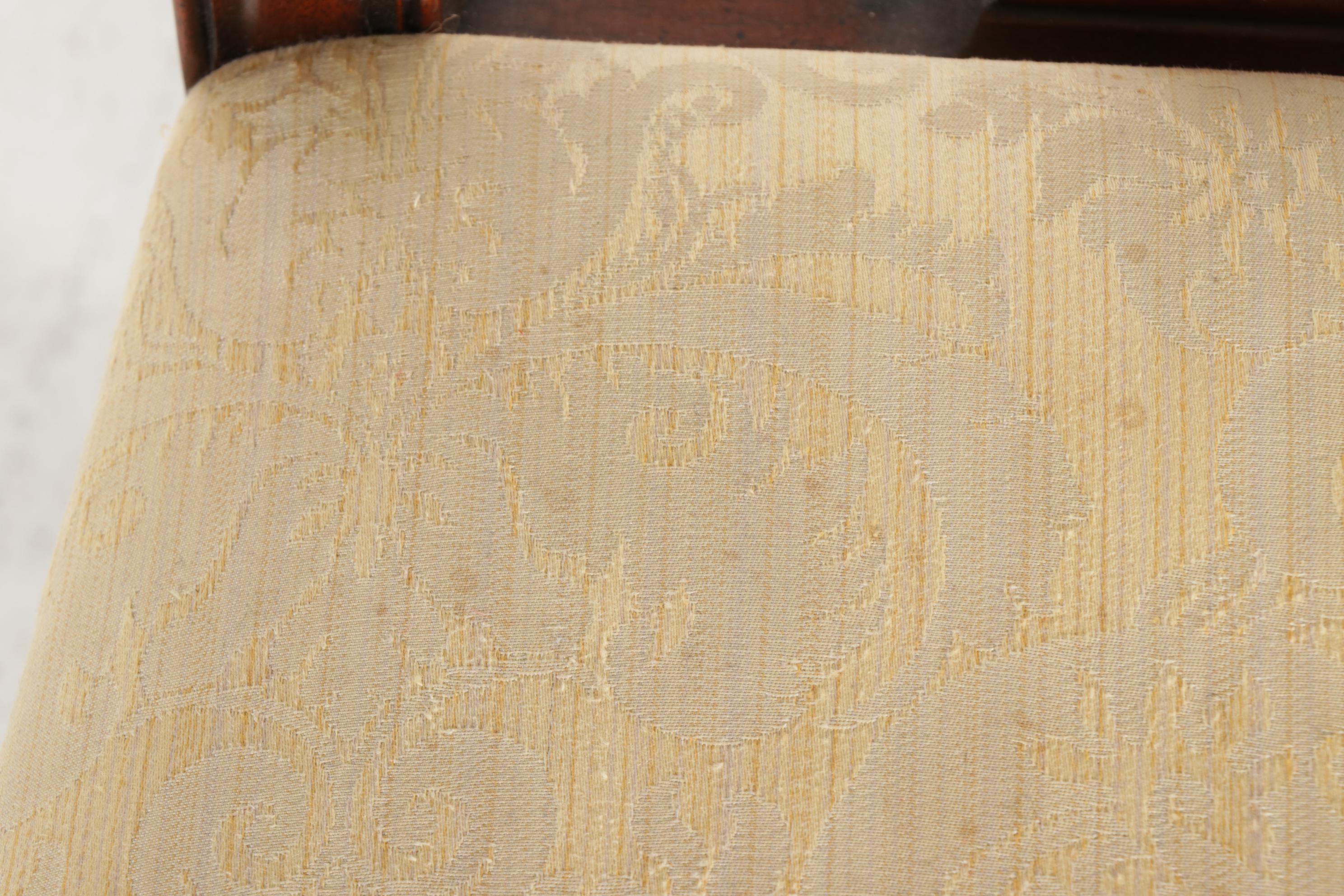 Kindel Mahogany Chippendale Style Dining Chairs, Late 20th Century