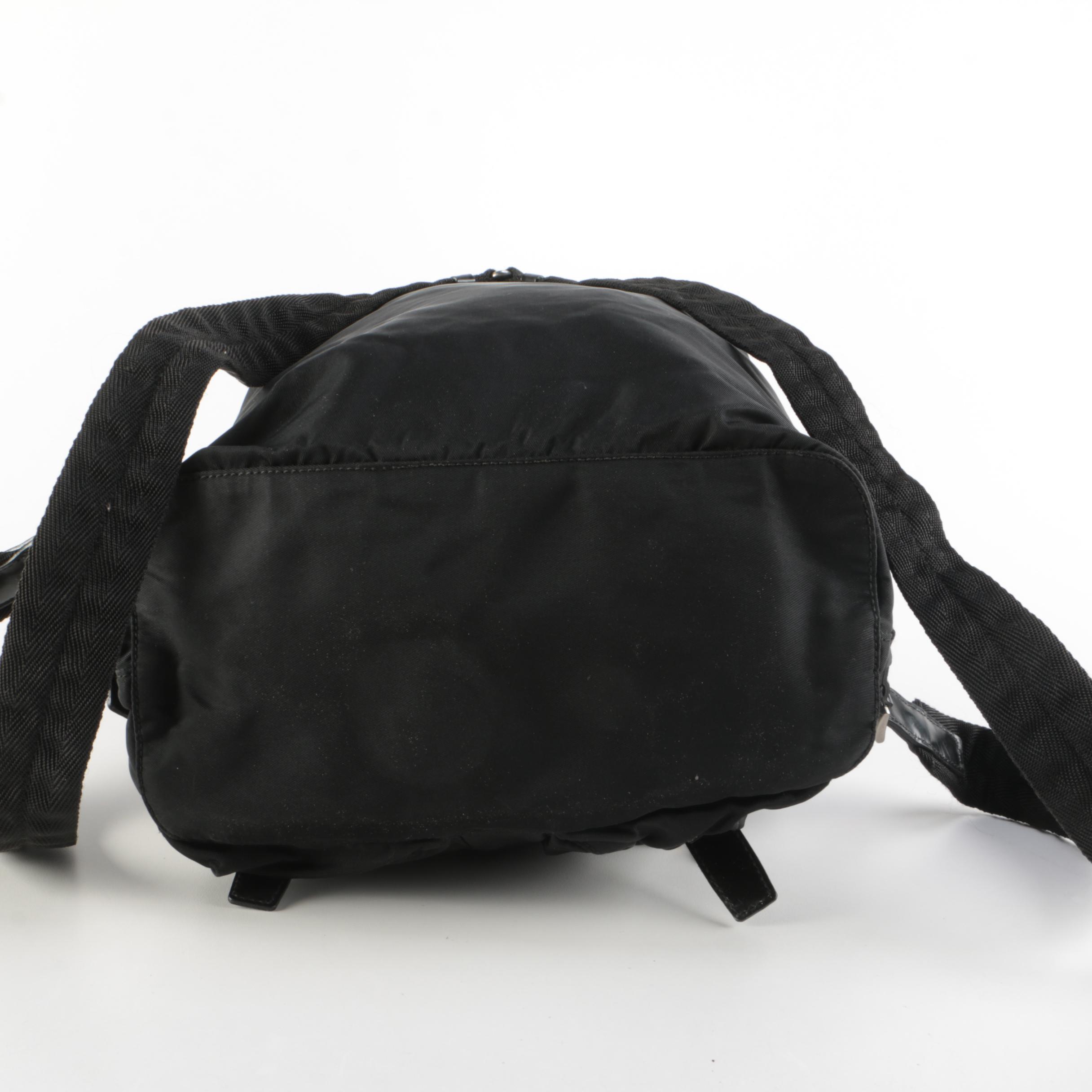 Prada Tessuto Nylon Mini Drawstring Backpack