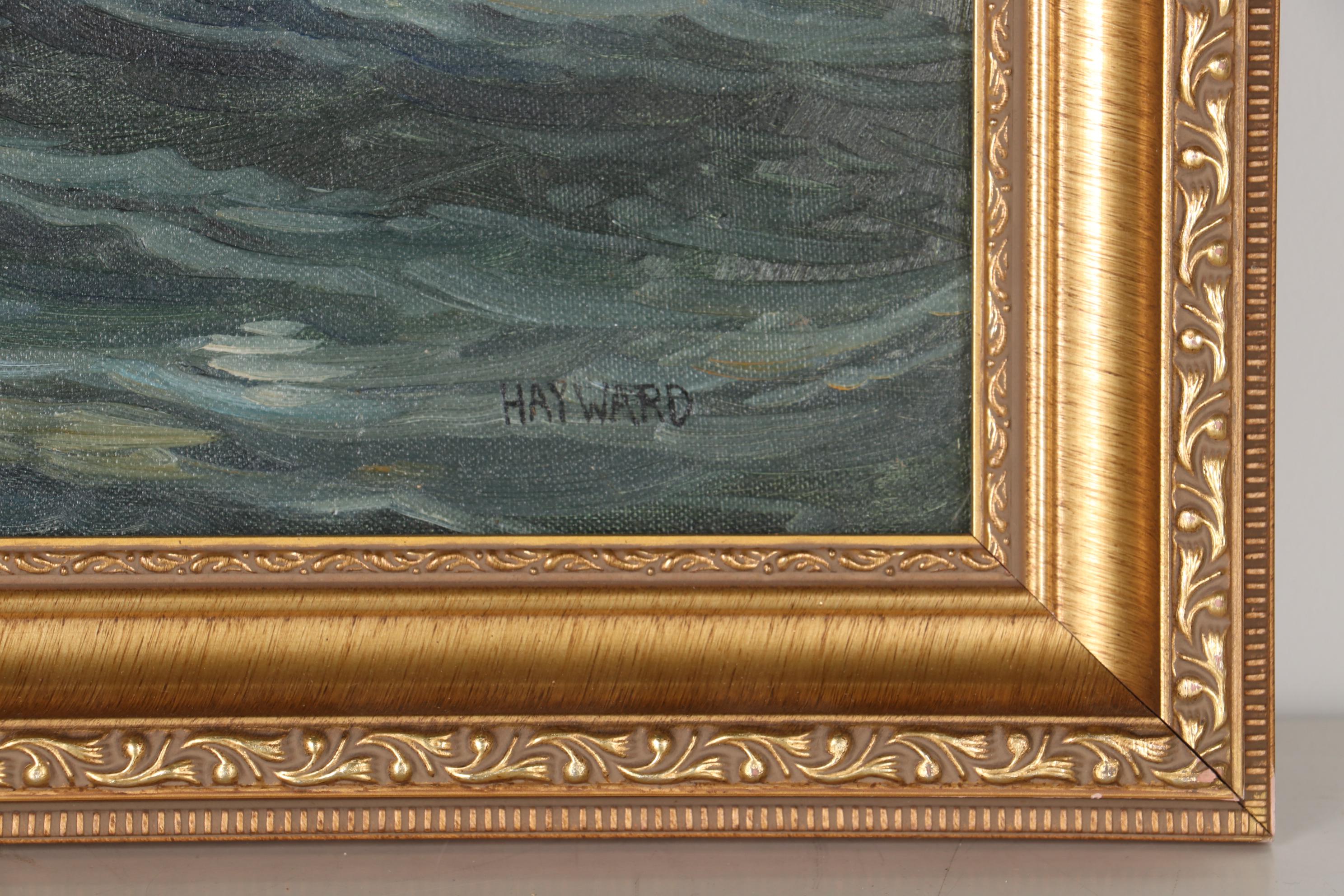 Oil Painting "Titanic," Late 20th Century