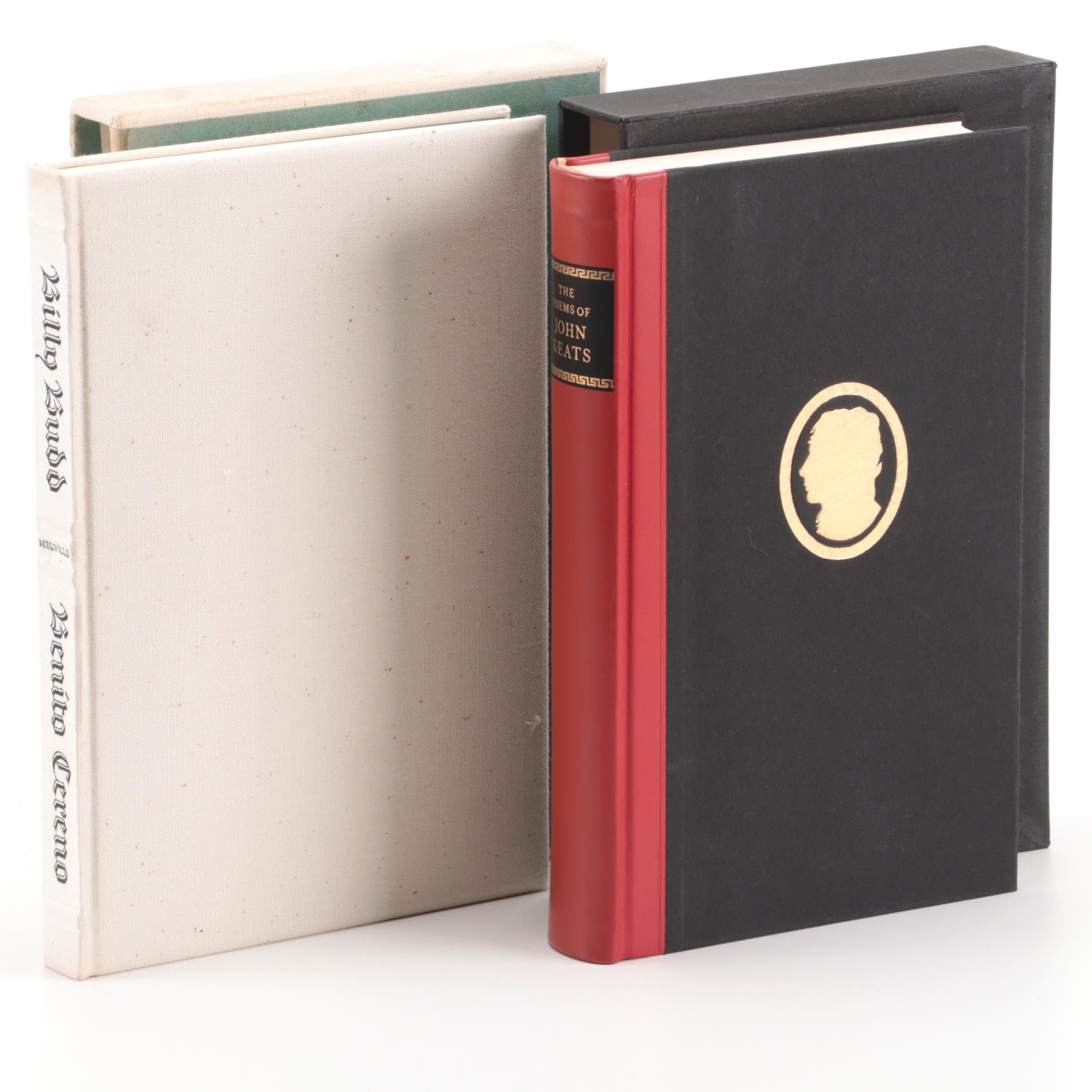 Artist Signed Limited Editions Club "Billy Budd" and "The Poems of John Keats"