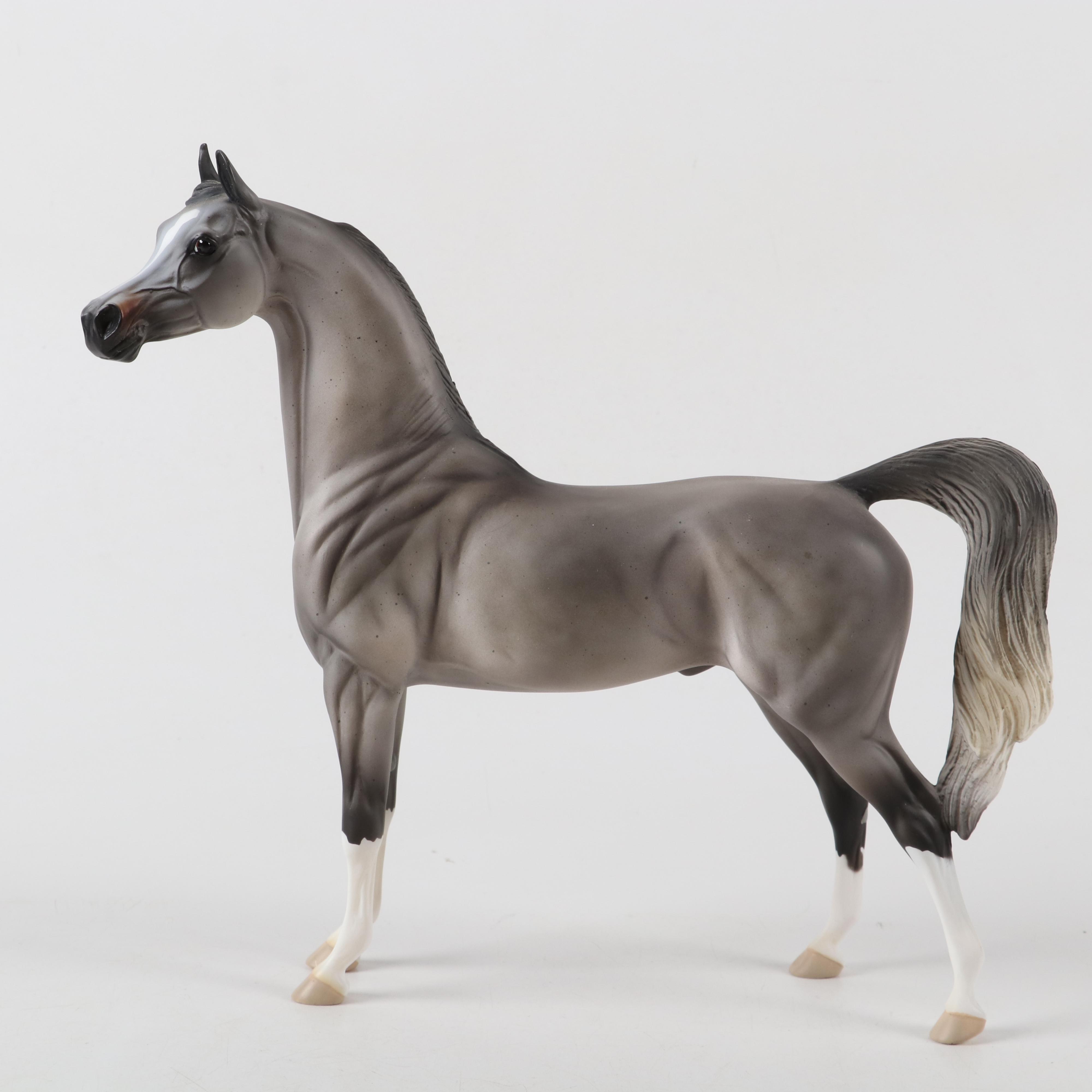 Signed Peter Stone and Other Resin Horses, Late 20th Century