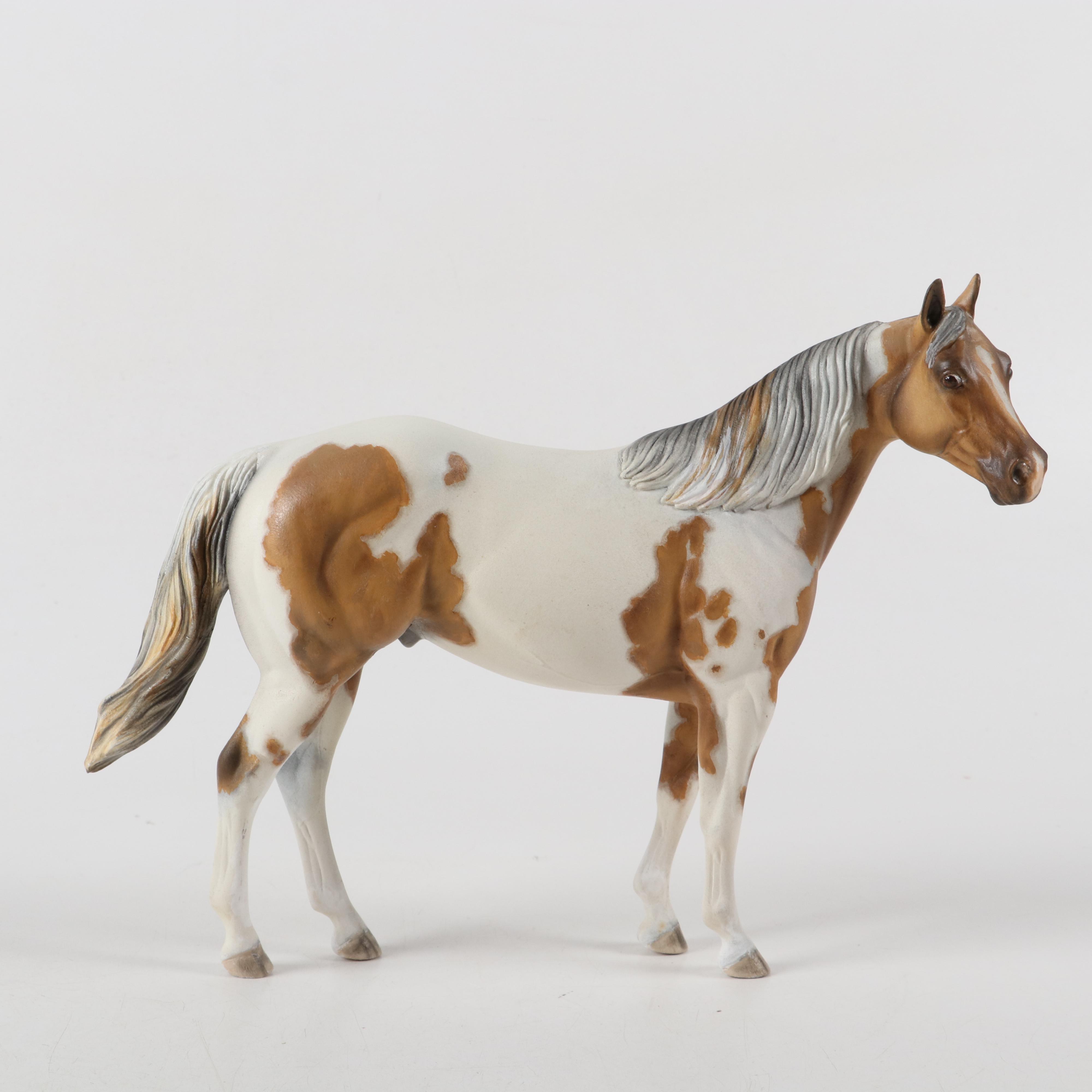 Signed Peter Stone and Other Resin Horses, Late 20th Century