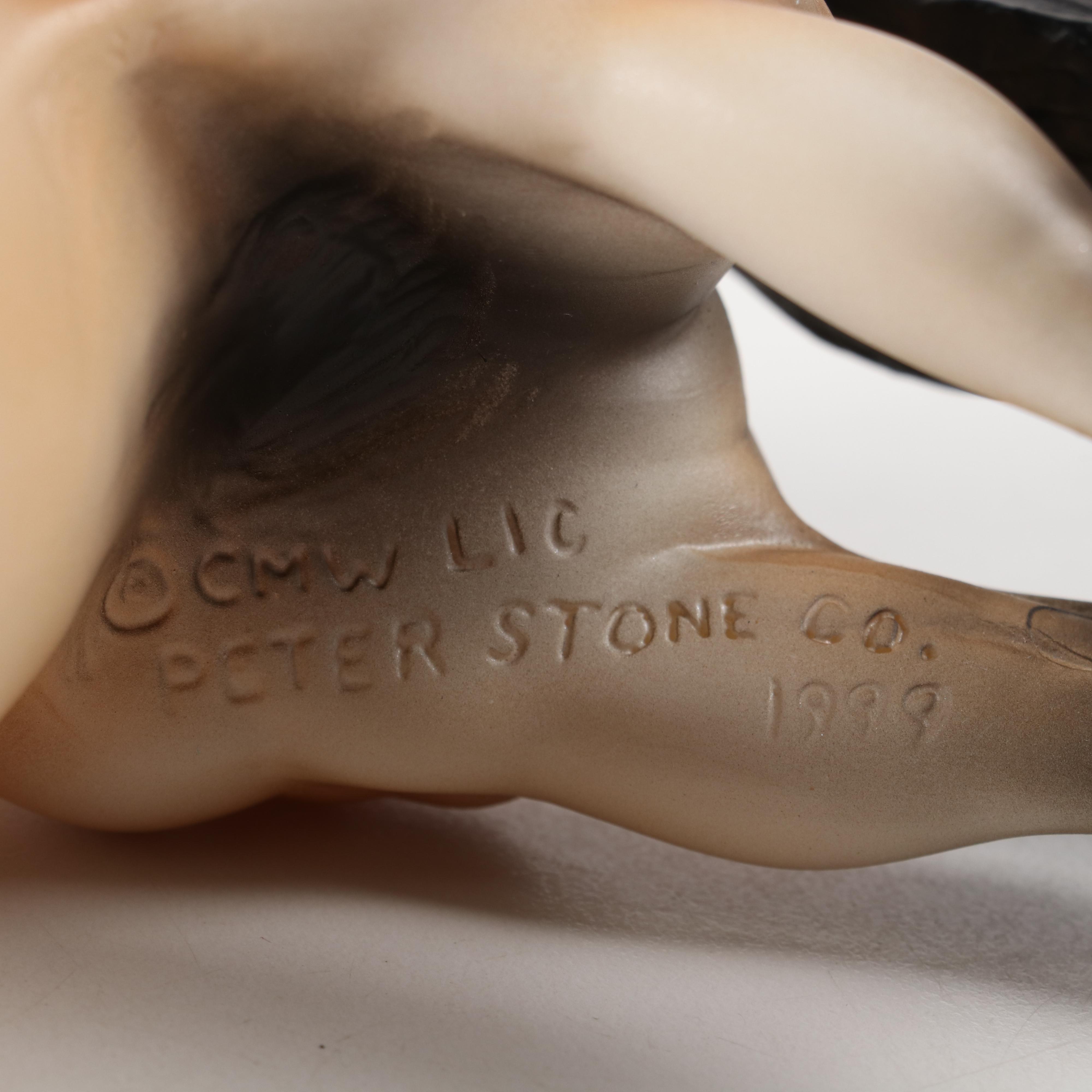 Signed Peter Stone and Other Resin Horses, Late 20th Century