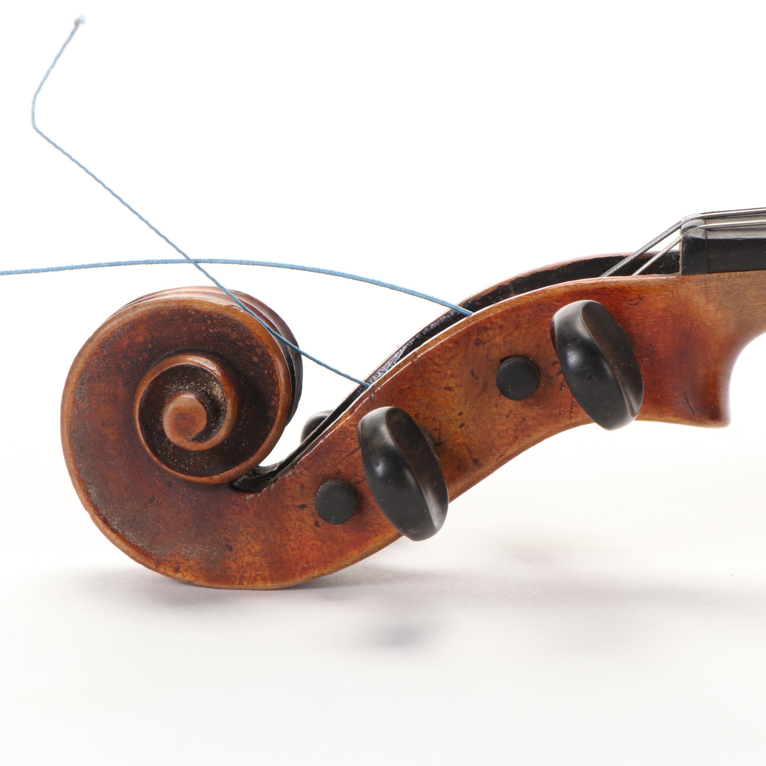 Antonius Stradivarius "Faciebat Cremona" Reproduction 4/4 Violin with Bow