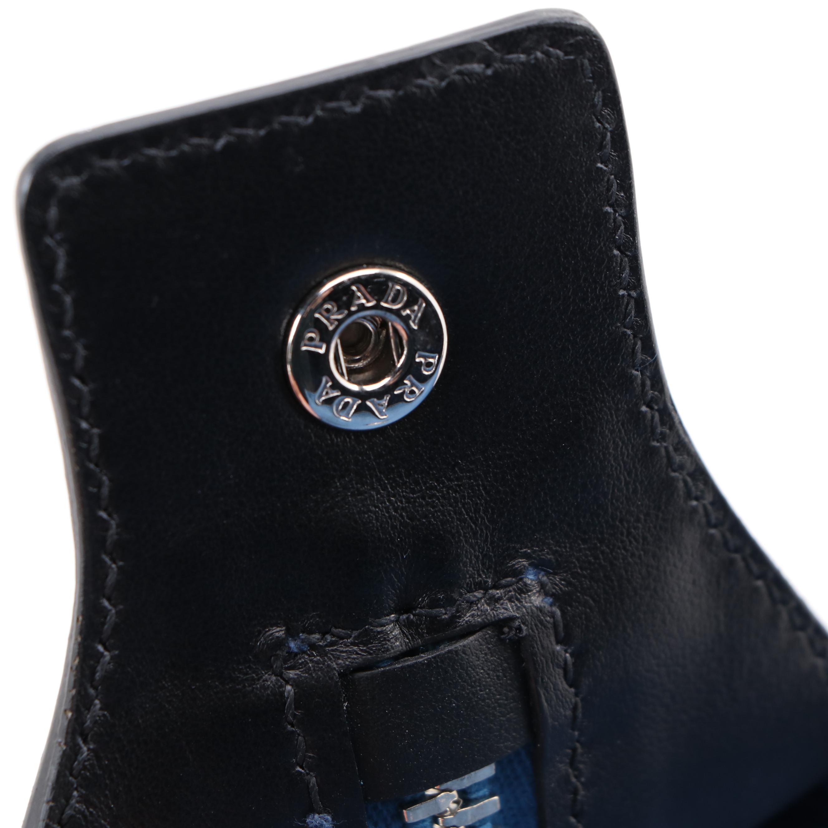 Prada Toiletry Pouch in Mare Grained Leather