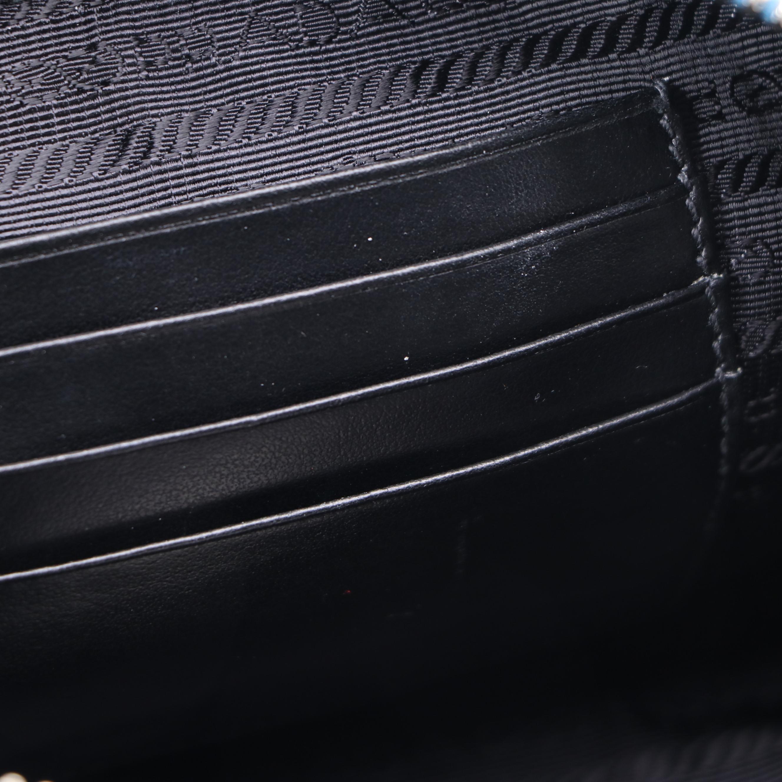 Prada Toiletry Pouch in Mare Grained Leather