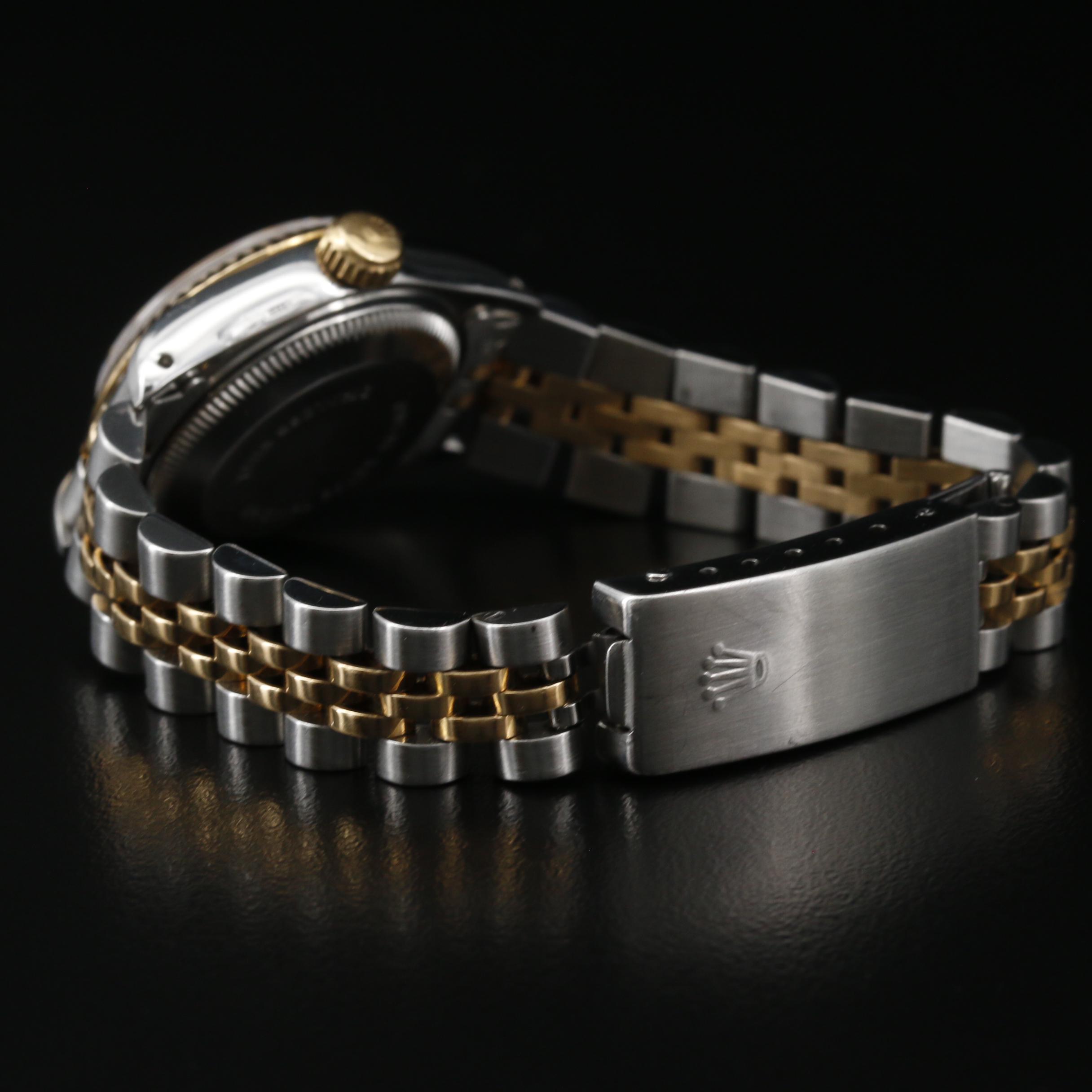 1984 Rolex Datejust 18K Gold and Stainless Steel Automatic Watch