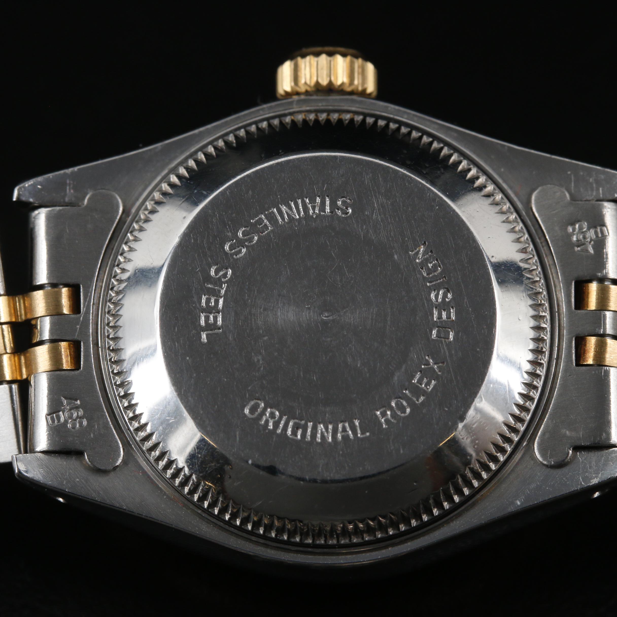 1984 Rolex Datejust 18K Gold and Stainless Steel Automatic Watch