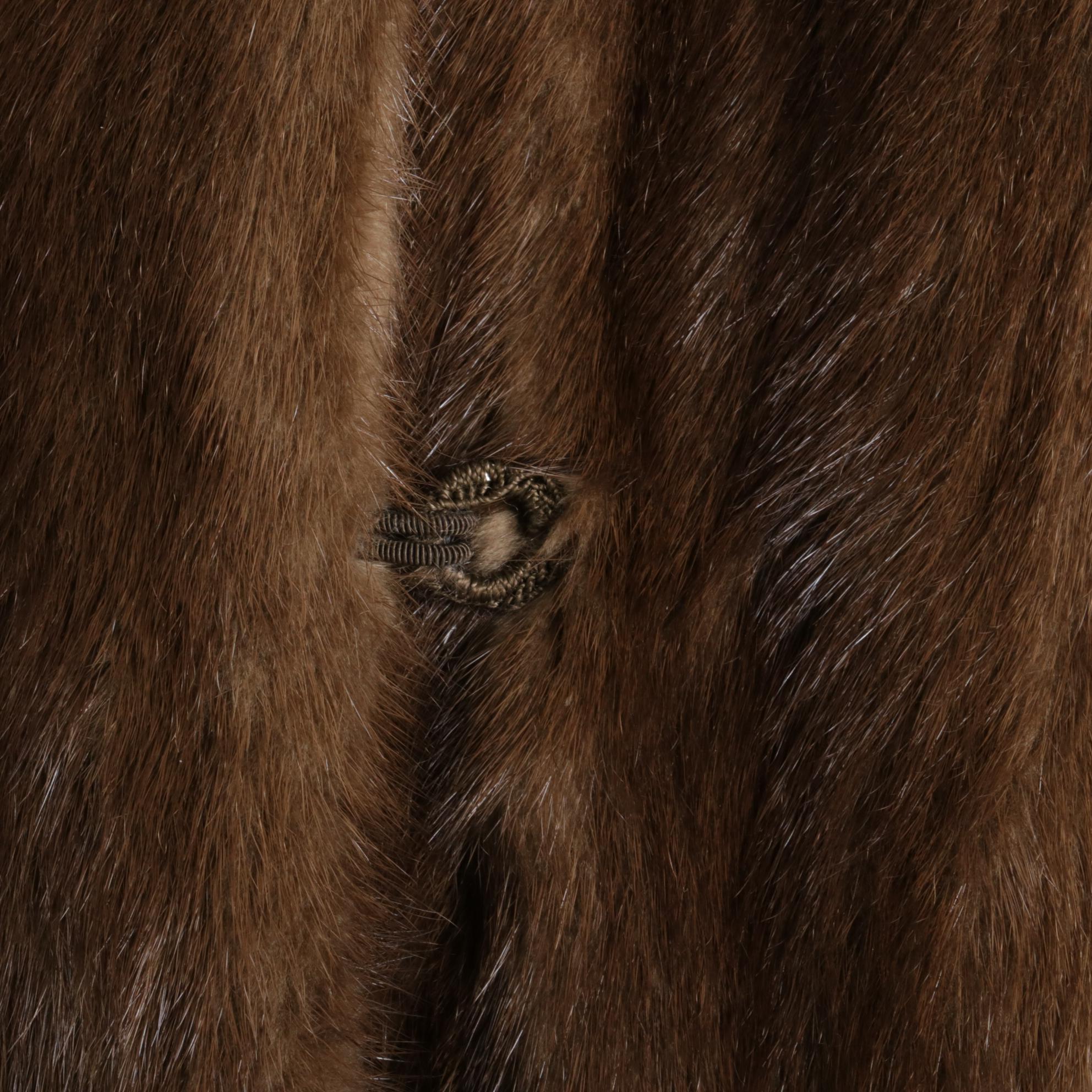 Mink Fur Full-Length Coat
