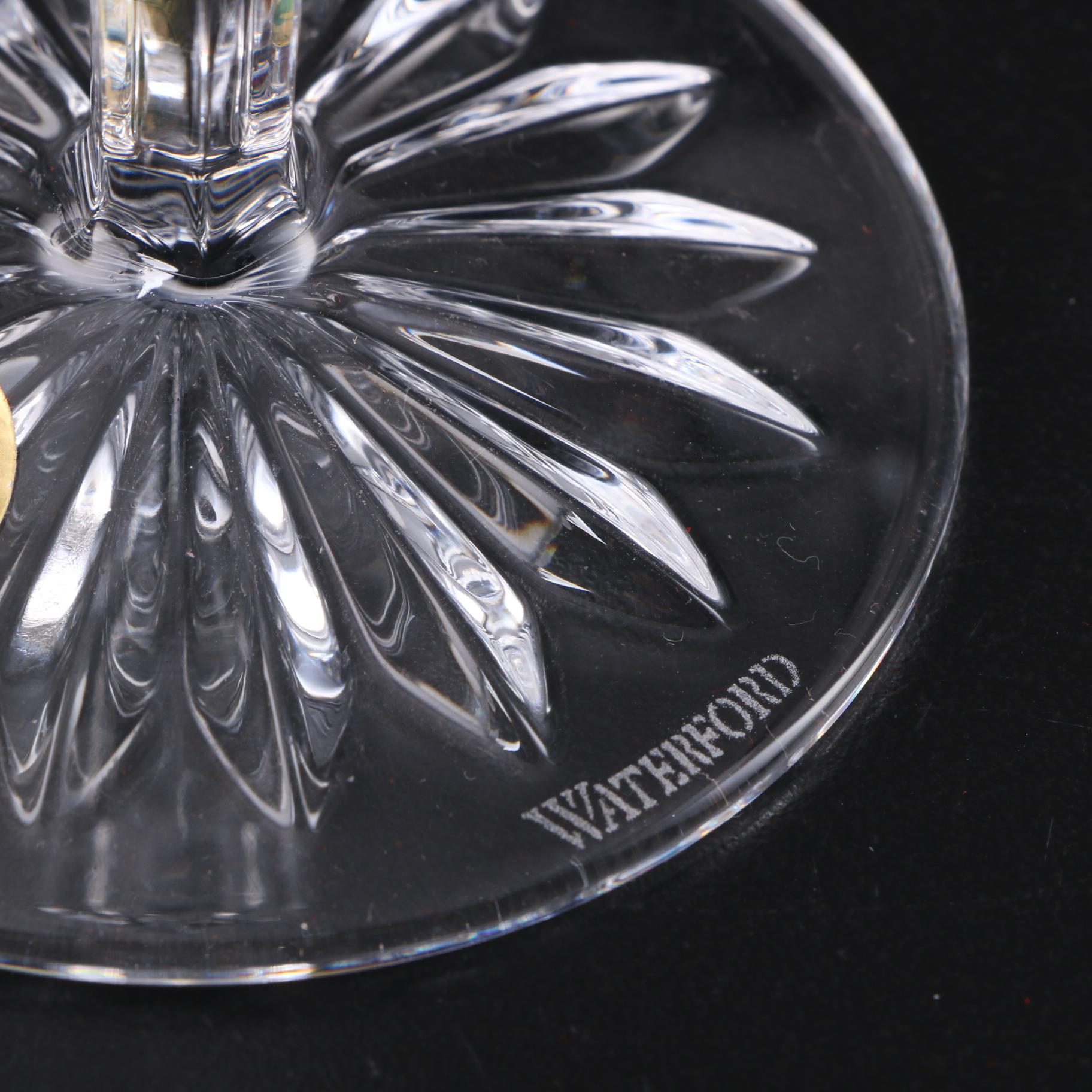 Waterford Crystal "Lismore 12 Days of Christmas" Flutes, 2015–2018