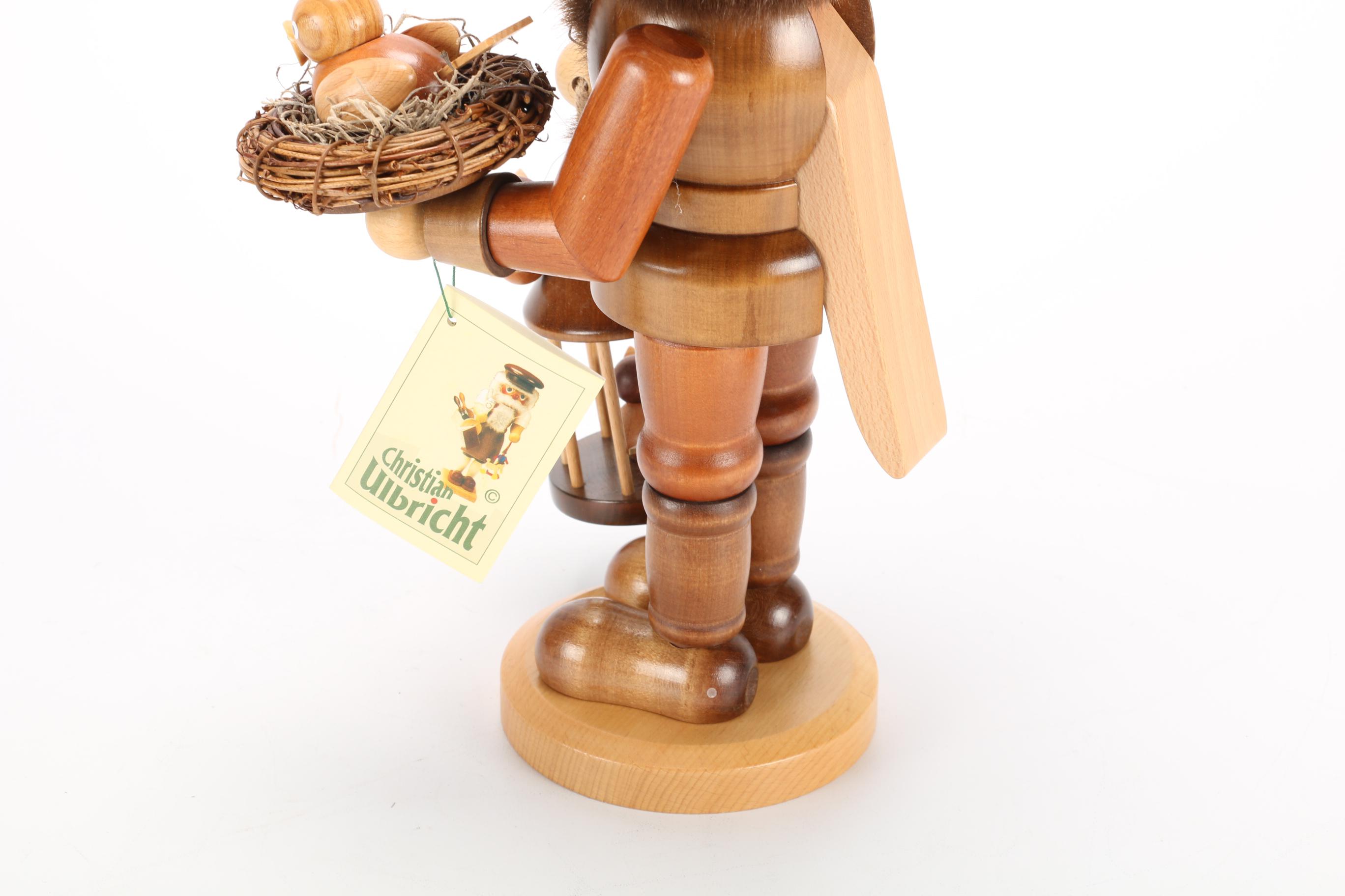 Christian Ulbricht "Bird Keeper" Nutcracker Figure, Contemporary