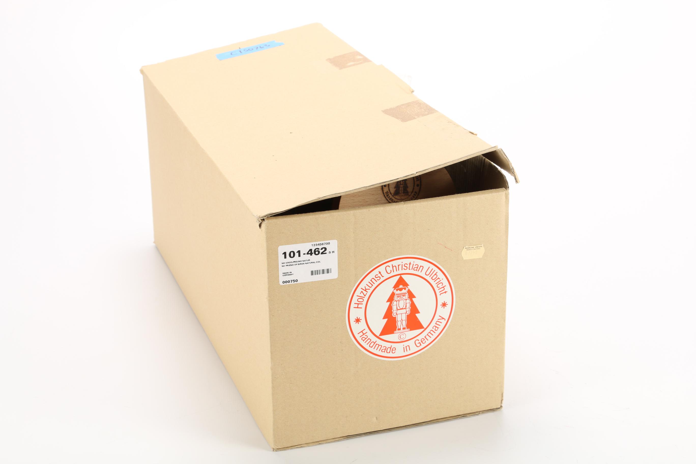 Christian Ulbricht "Bird Keeper" Nutcracker Figure, Contemporary