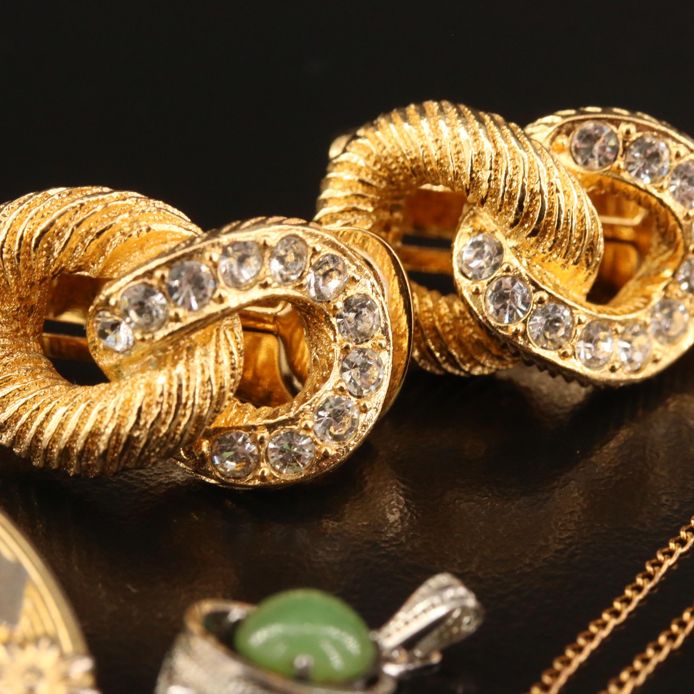 Jewelry Featuring Christian Dior Earrings