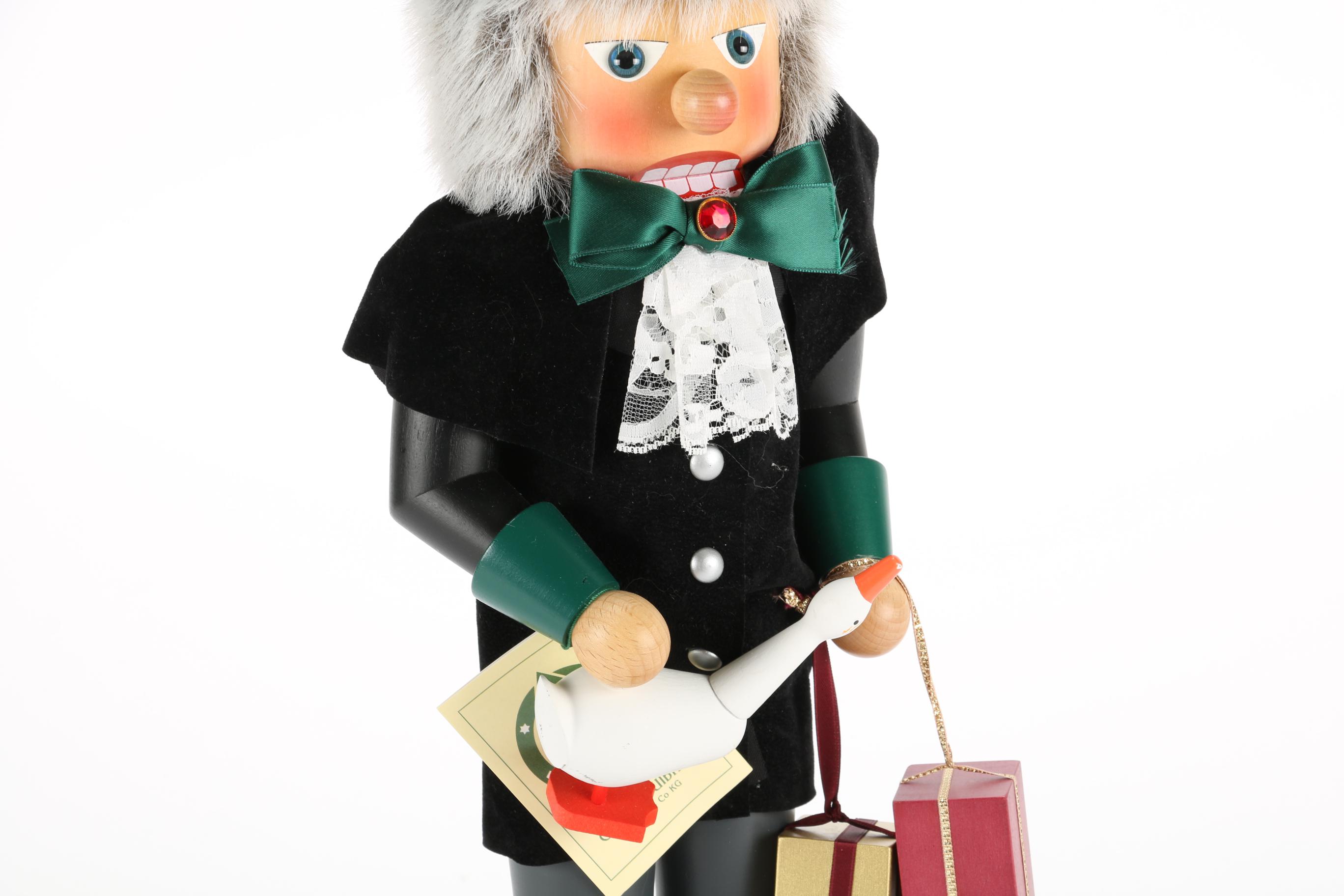 Christian Ulbricht "Scrooge" Nutcracker Figure
