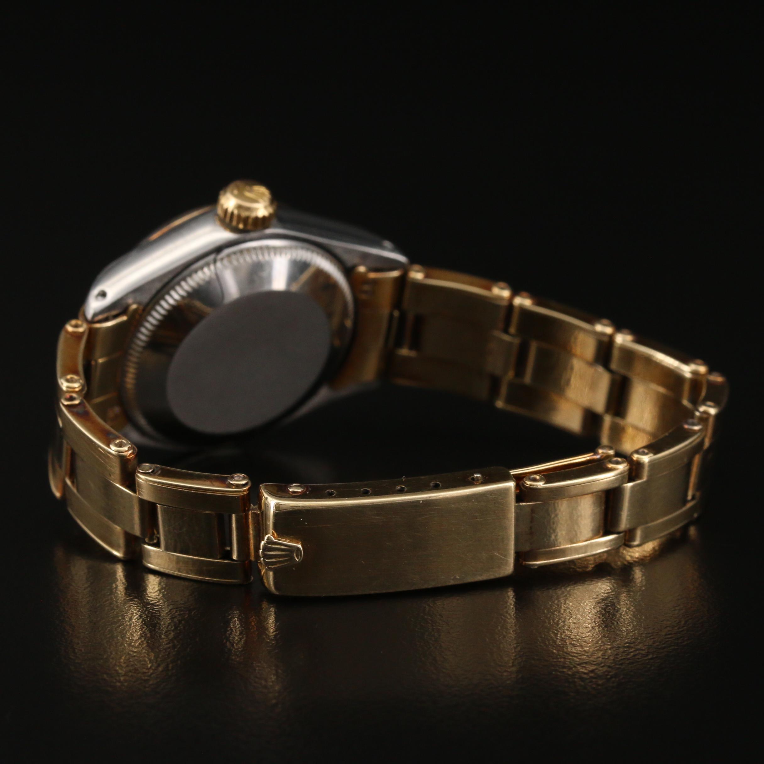 1972 Rolex Oyster Perpetual Date 18K and Stainless Steel Automatic Watch