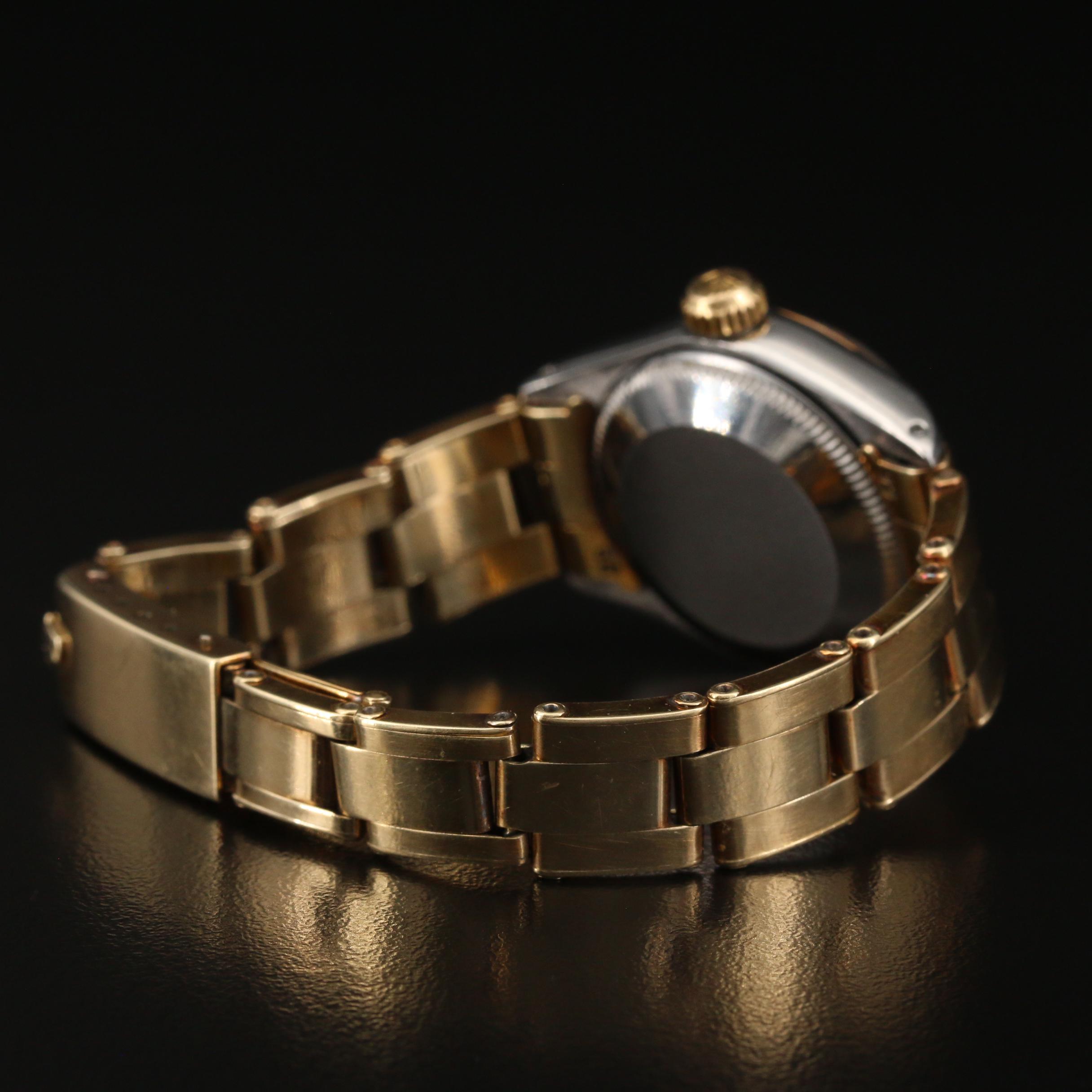 1972 Rolex Oyster Perpetual Date 18K and Stainless Steel Automatic Watch