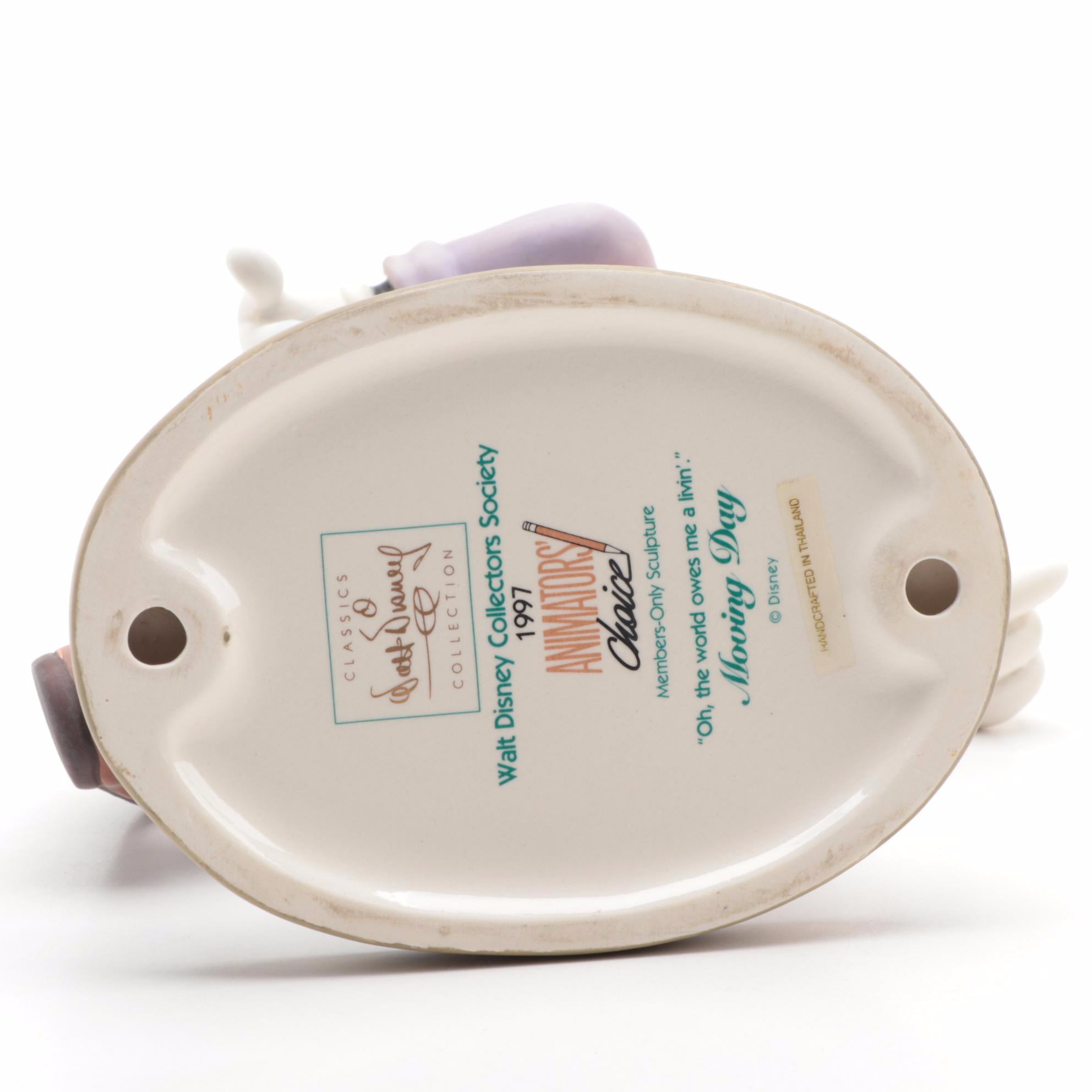 Walt Disney Classics Collection "Oh, the World Owes Me a Livin'" Figurine