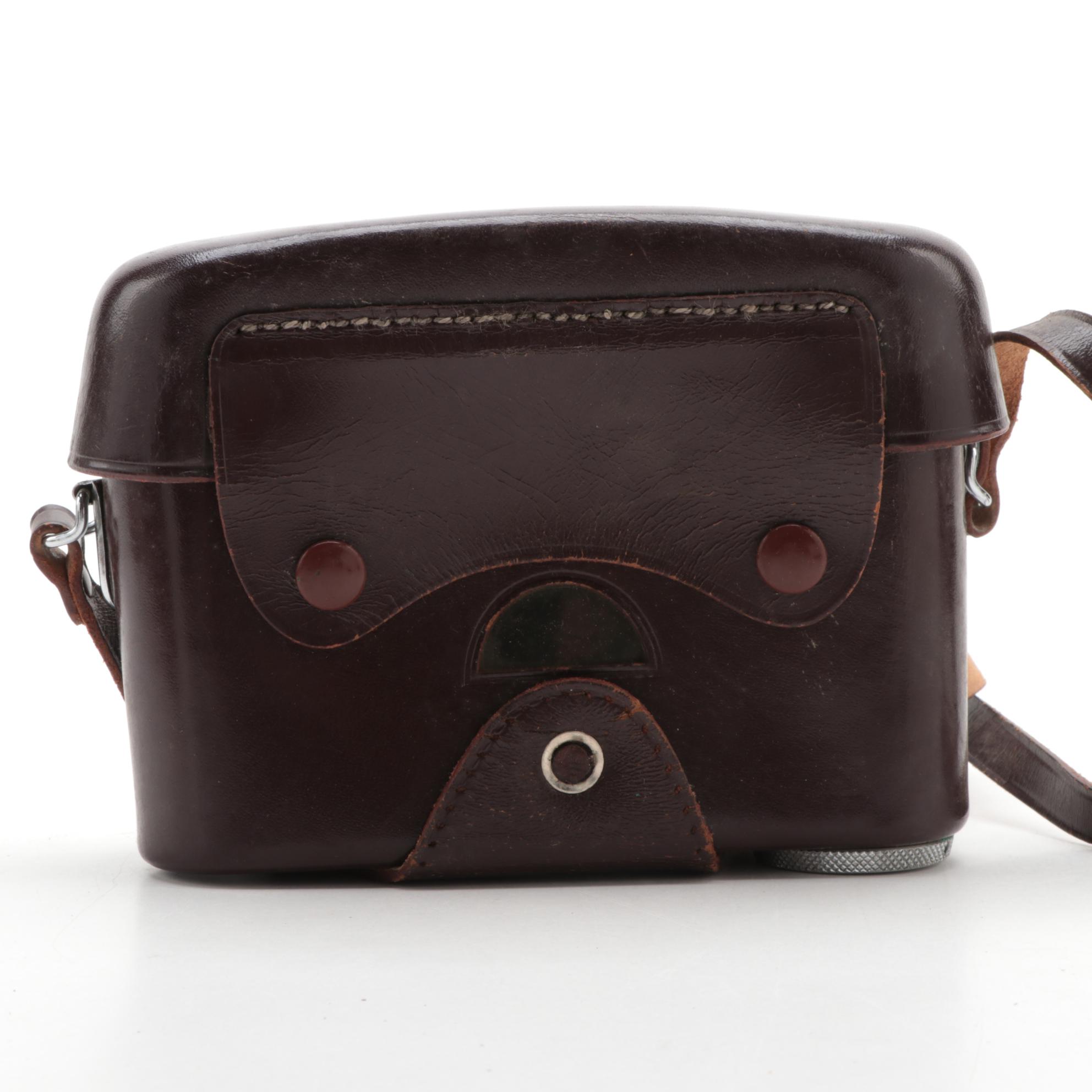 Collection of Leica Leather Camera Cases