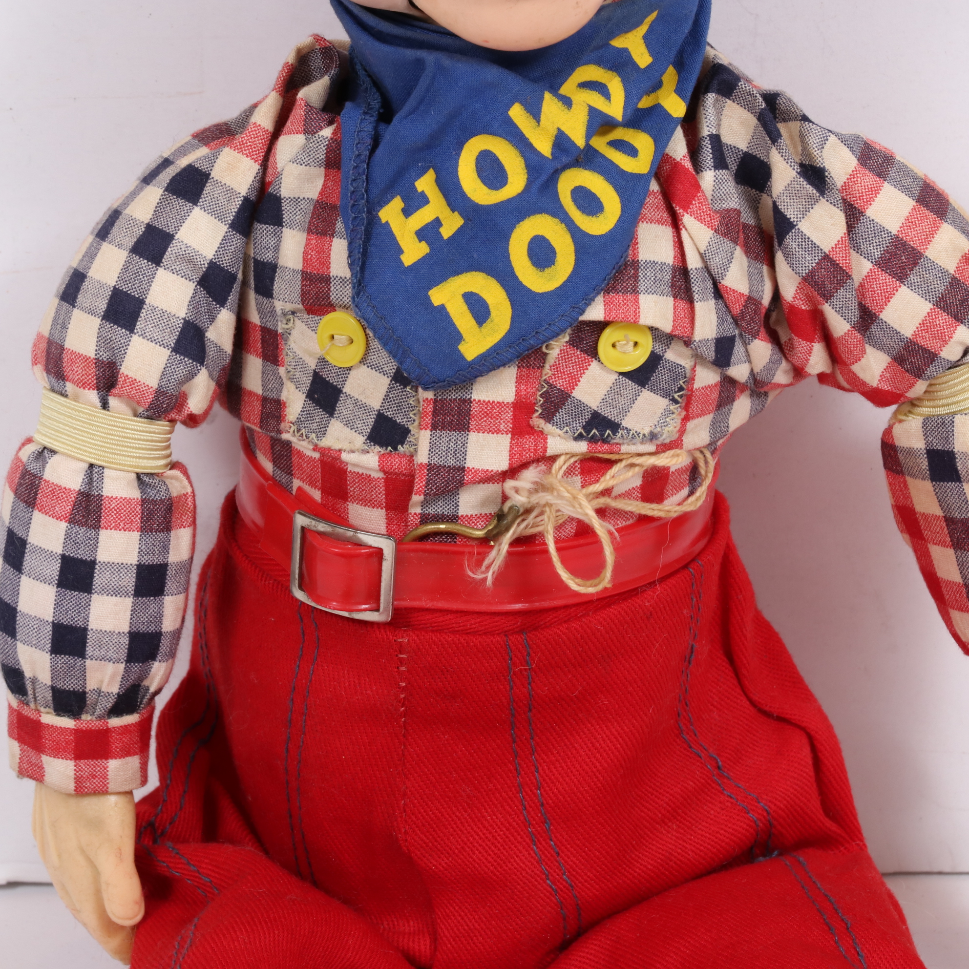 Howdy Doody Ventriloquist Doll, Mid-20th Century