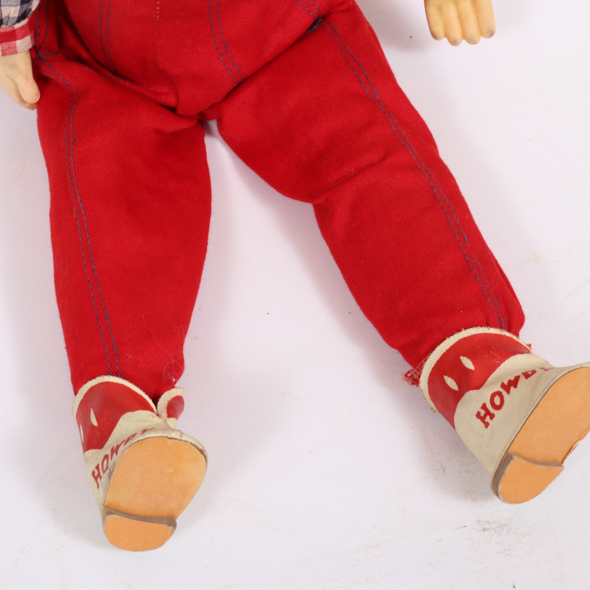 Howdy Doody Ventriloquist Doll, Mid-20th Century