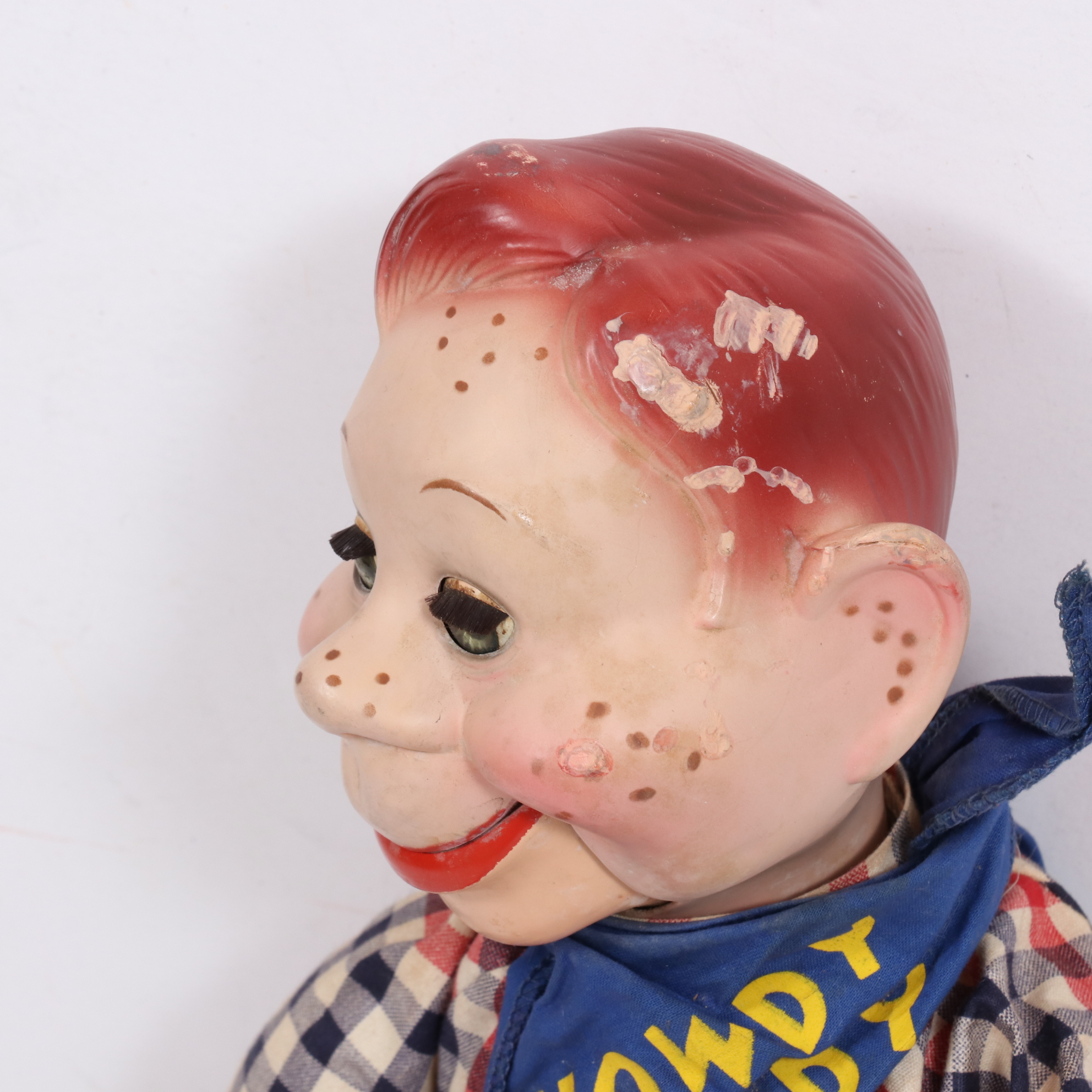 Howdy Doody Ventriloquist Doll, Mid-20th Century