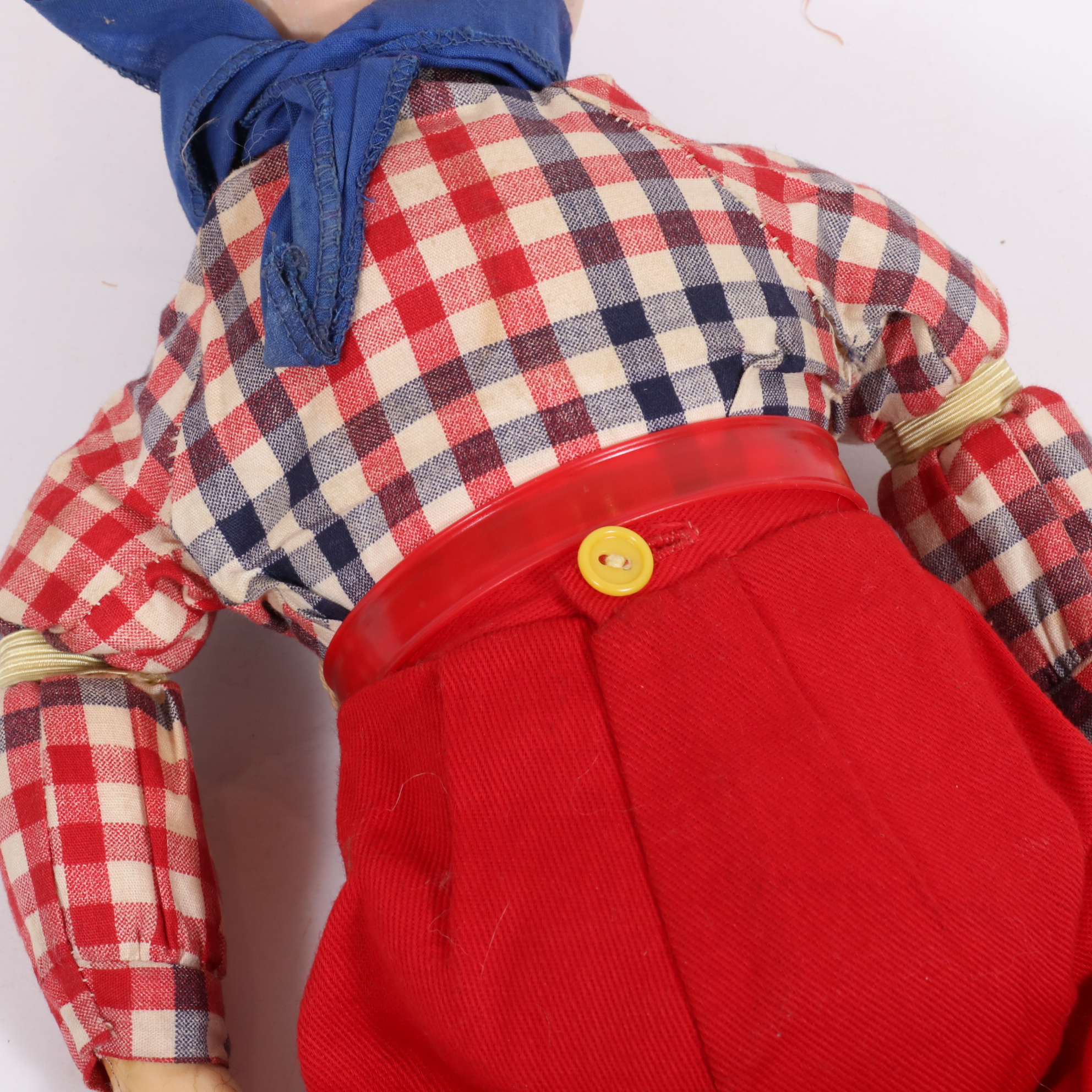 Howdy Doody Ventriloquist Doll, Mid-20th Century