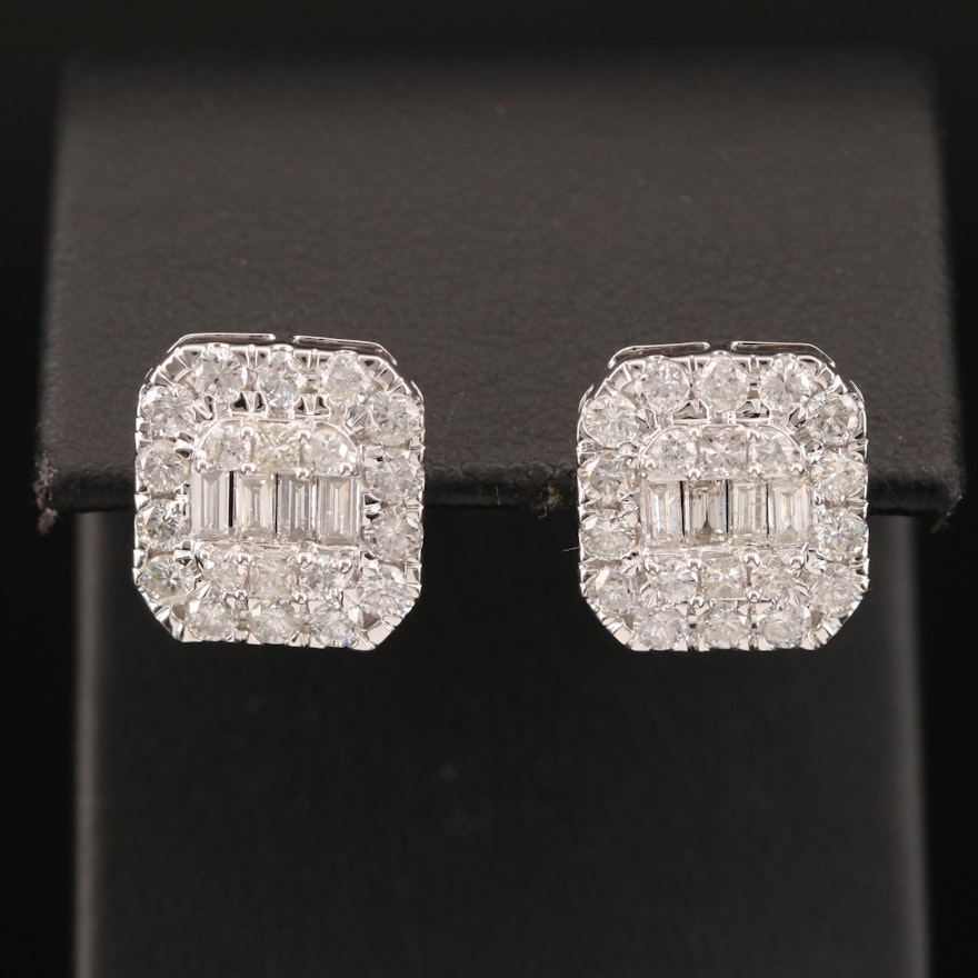 14K 2.29 CTW Diamond Earrings