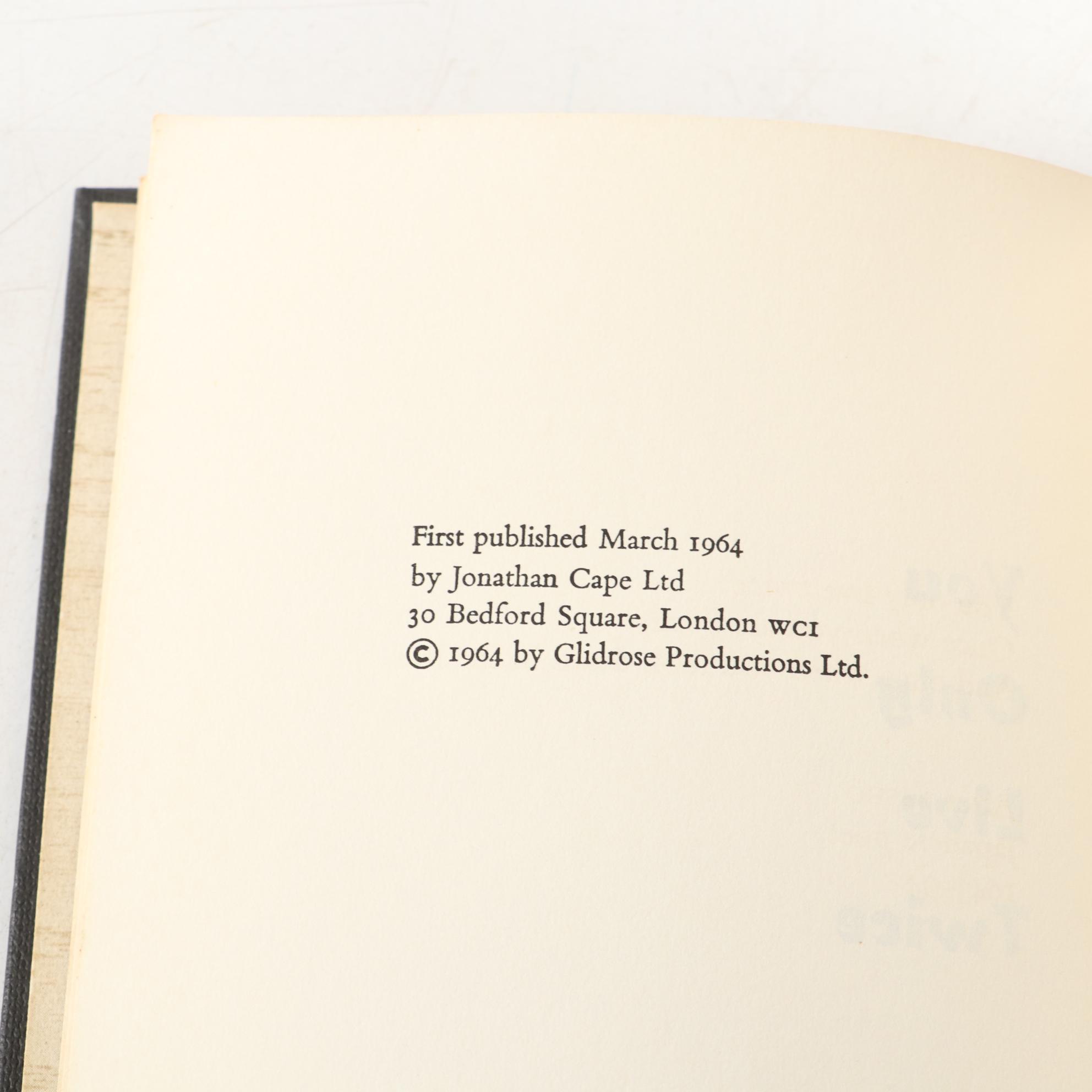 Early UK Edition "You Only Live Twice" by Ian Fleming, 1964