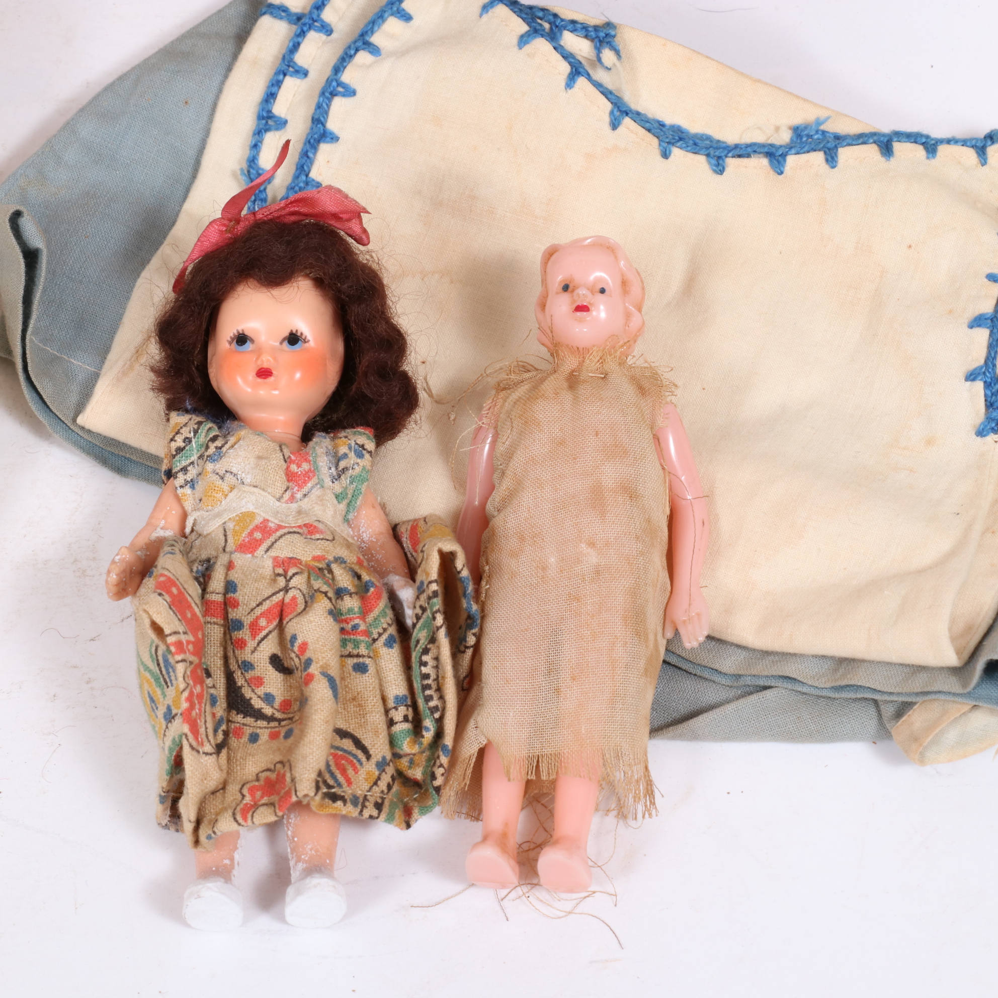 Littlest Angel Doll, Babes-Bee Rubber Doll and More Dolls, Mid-20th Century