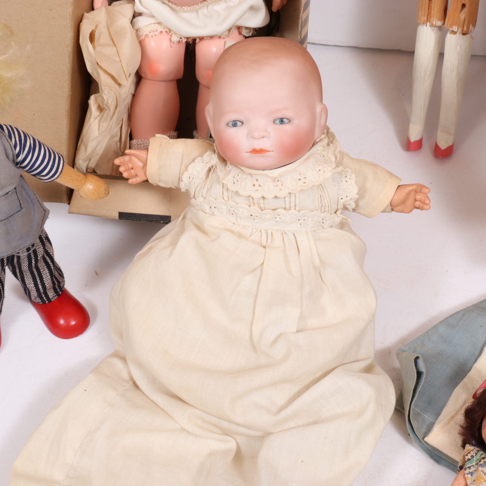 Littlest Angel Doll, Babes-Bee Rubber Doll and More Dolls, Mid-20th Century