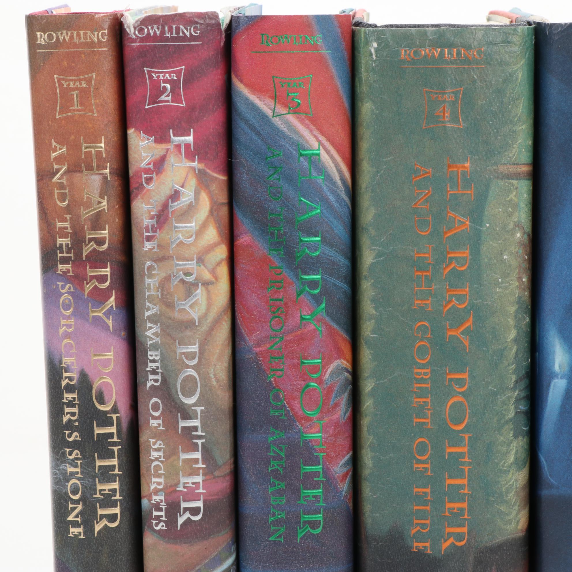 Complete First American Edition "Harry Potter" Series by J. K. Rowling