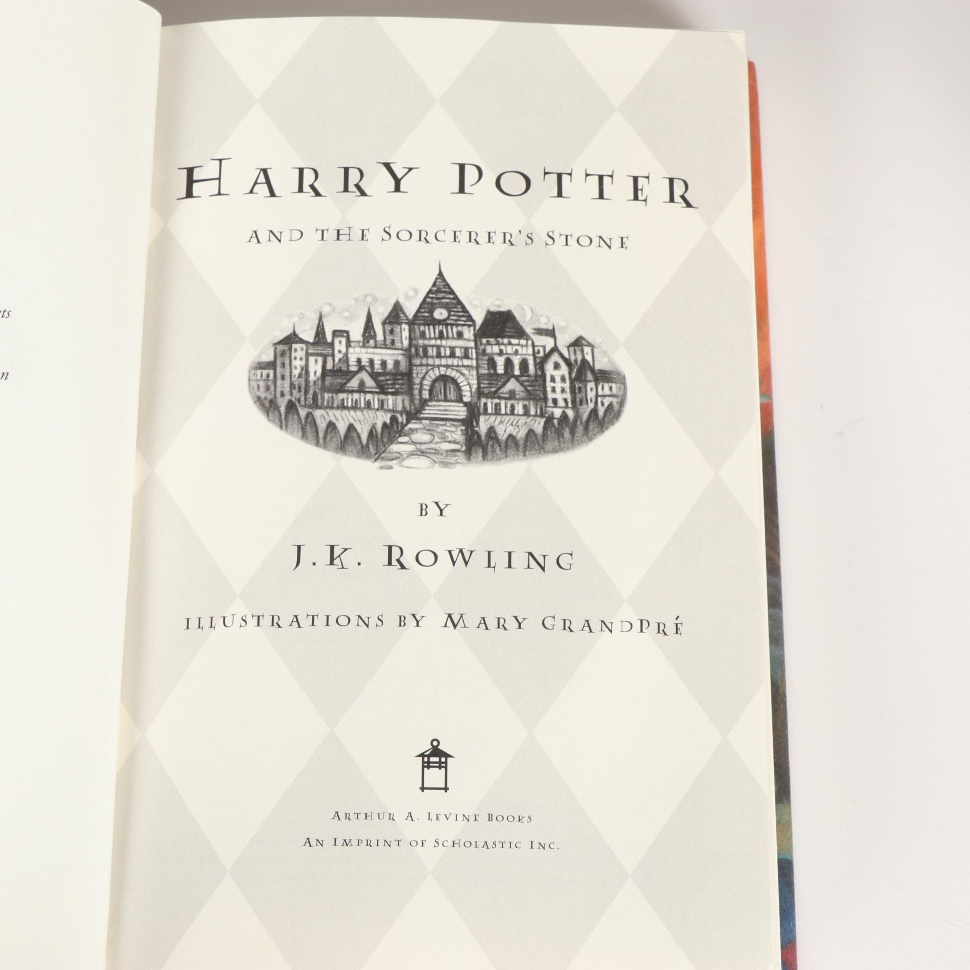 Complete First American Edition "Harry Potter" Series by J. K. Rowling