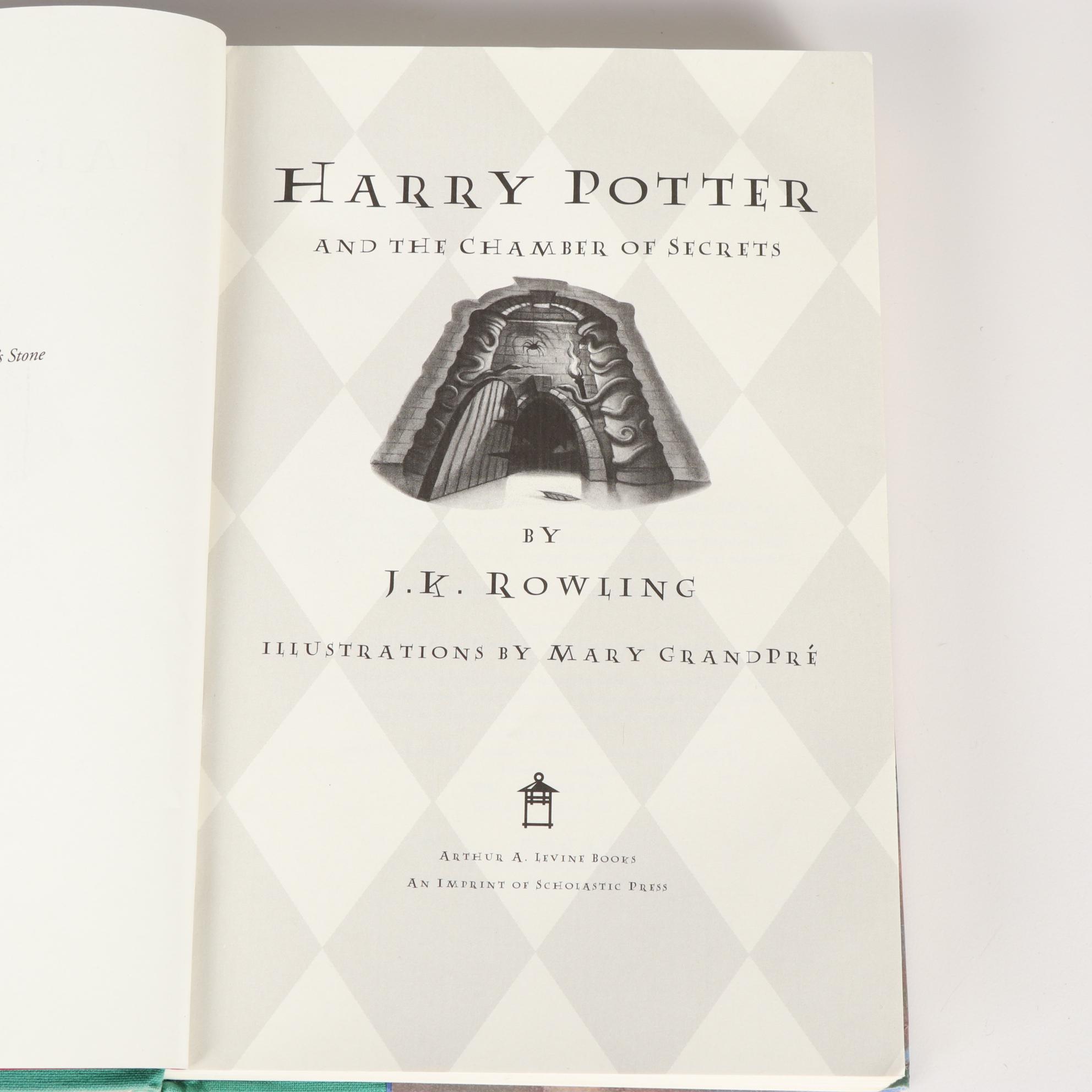 Complete First American Edition "Harry Potter" Series by J. K. Rowling