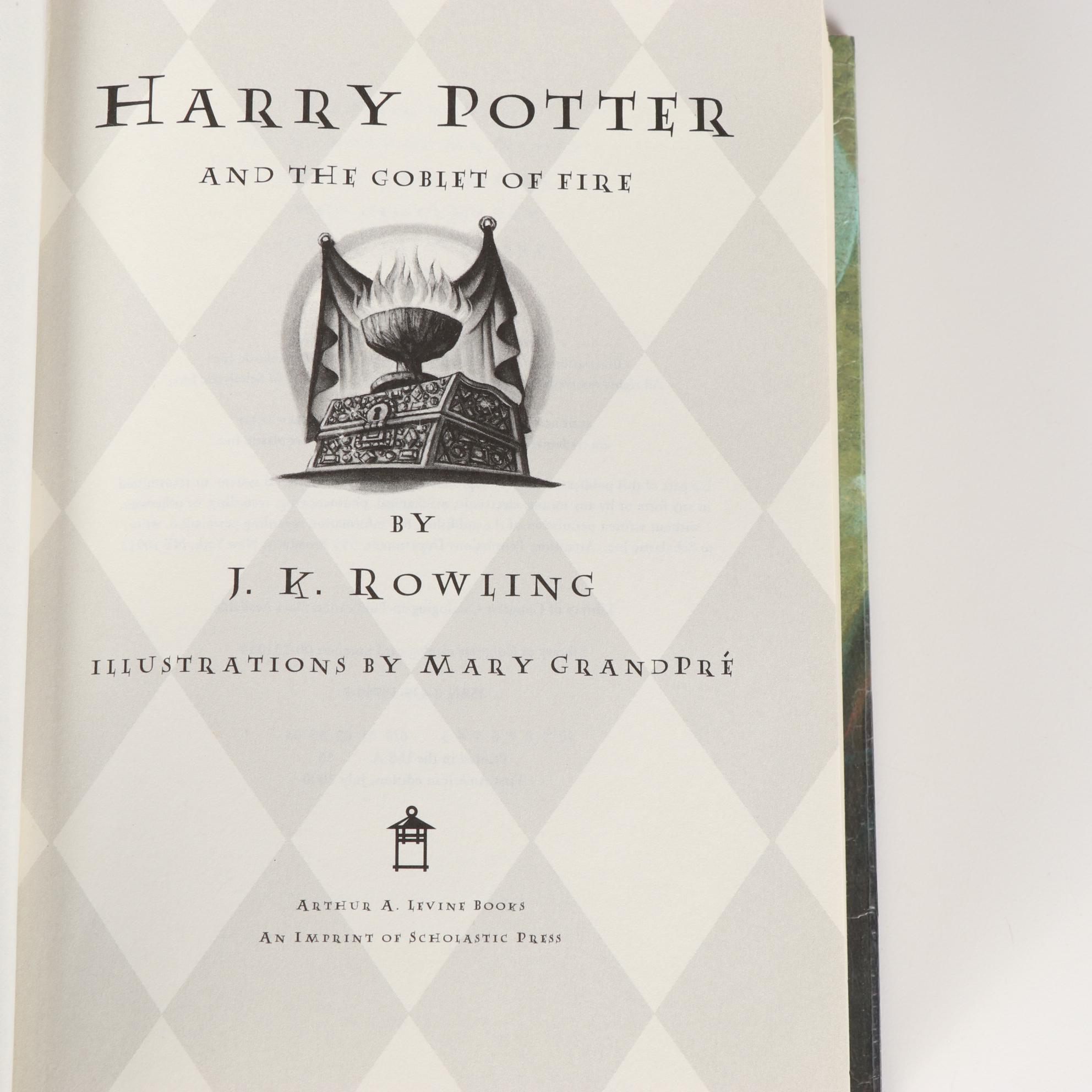 Complete First American Edition "Harry Potter" Series by J. K. Rowling